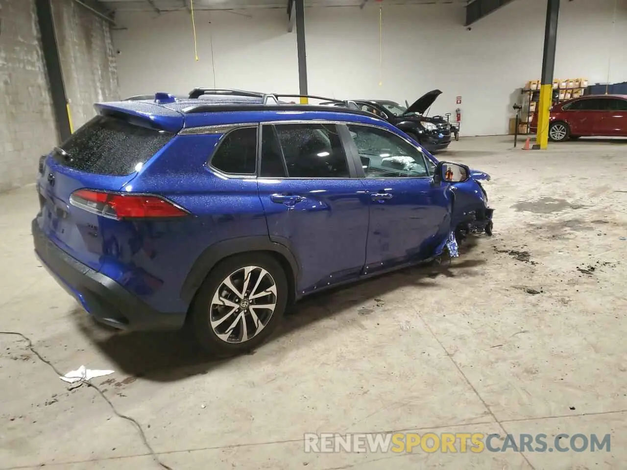 3 fotografías del automóvil dañado 7MUDAABG5RV089014 TOYOTA COROLLA CR 2024