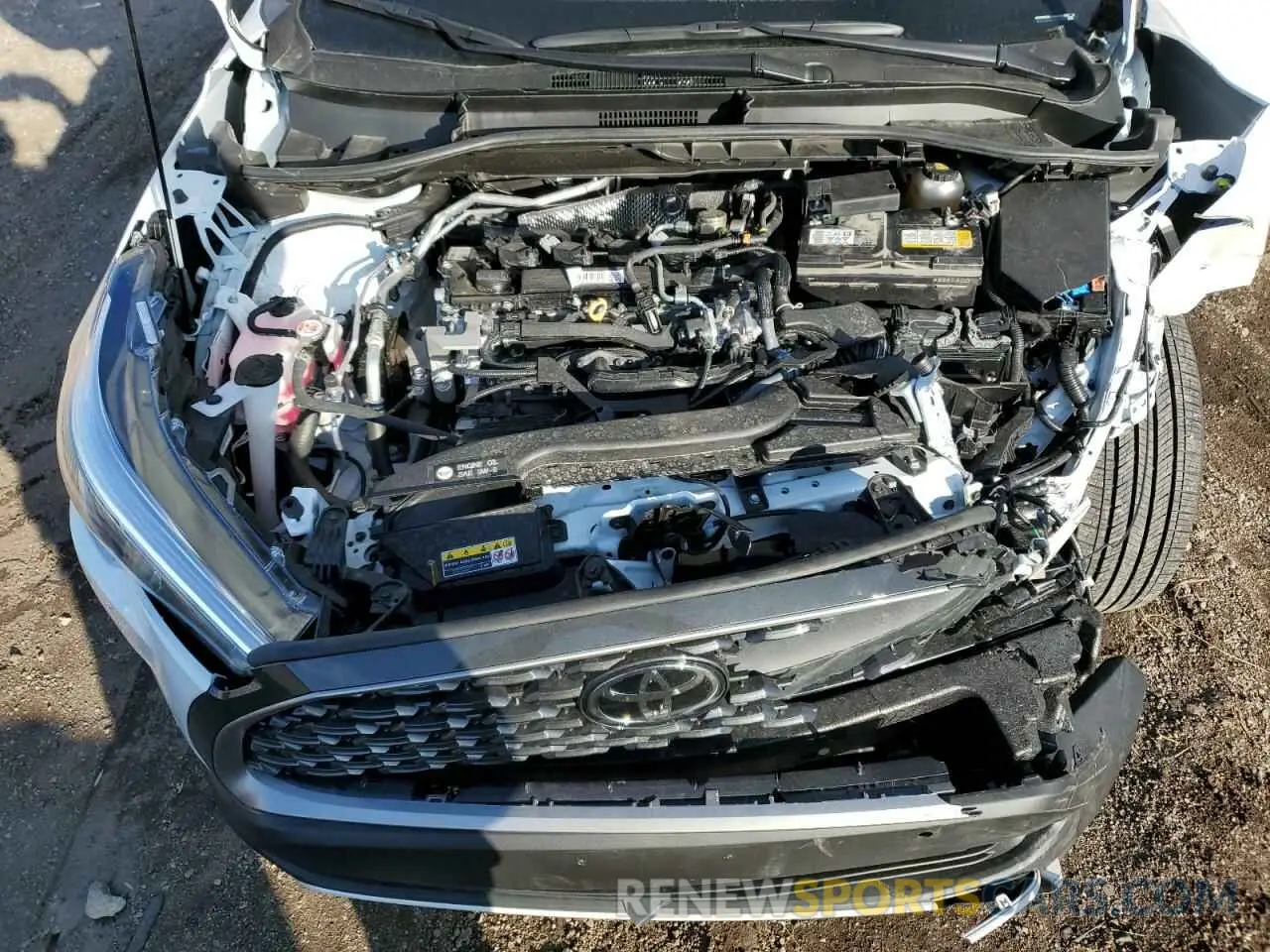12 fotografías del automóvil dañado 7MUDAABG9RV084866 TOYOTA COROLLA CR 2024