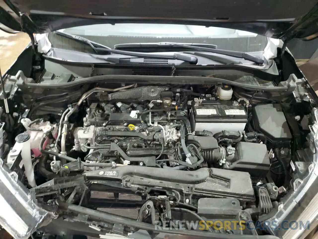 12 fotografías del automóvil dañado 7MUEAAAG3RV074730 TOYOTA COROLLA CR 2024