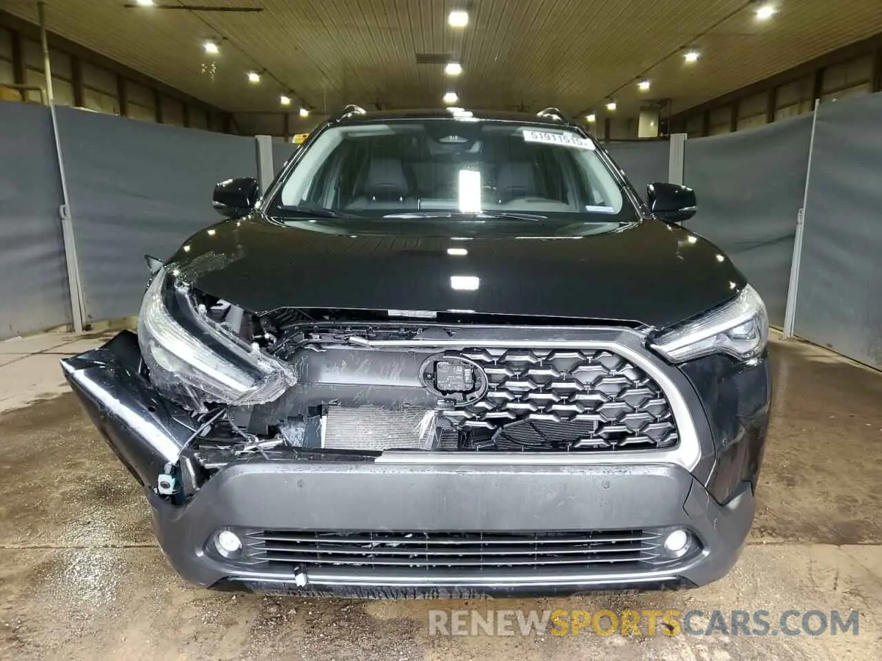 5 fotografías del automóvil dañado 7MUEAAAG3RV074730 TOYOTA COROLLA CR 2024