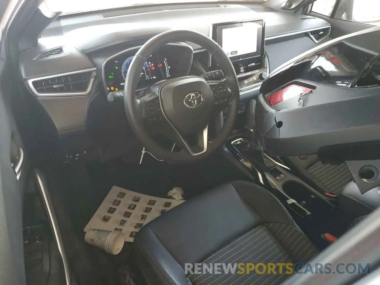 8 fotografías del automóvil dañado 7MUFBABG2RV017127 TOYOTA COROLLA CR 2024