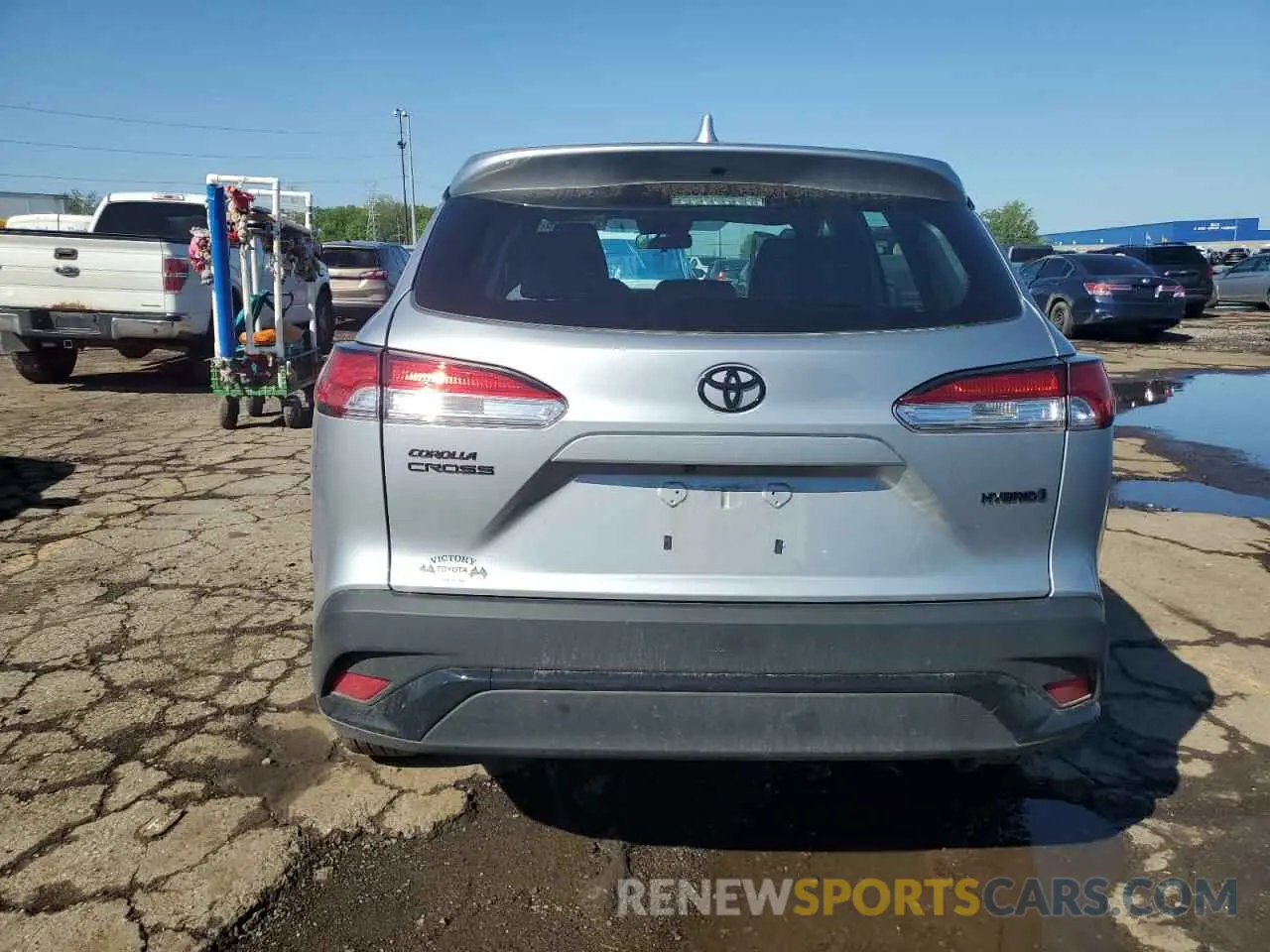 6 fotografías del automóvil dañado 7MUFBABG2RV045557 TOYOTA COROLLA CR 2024