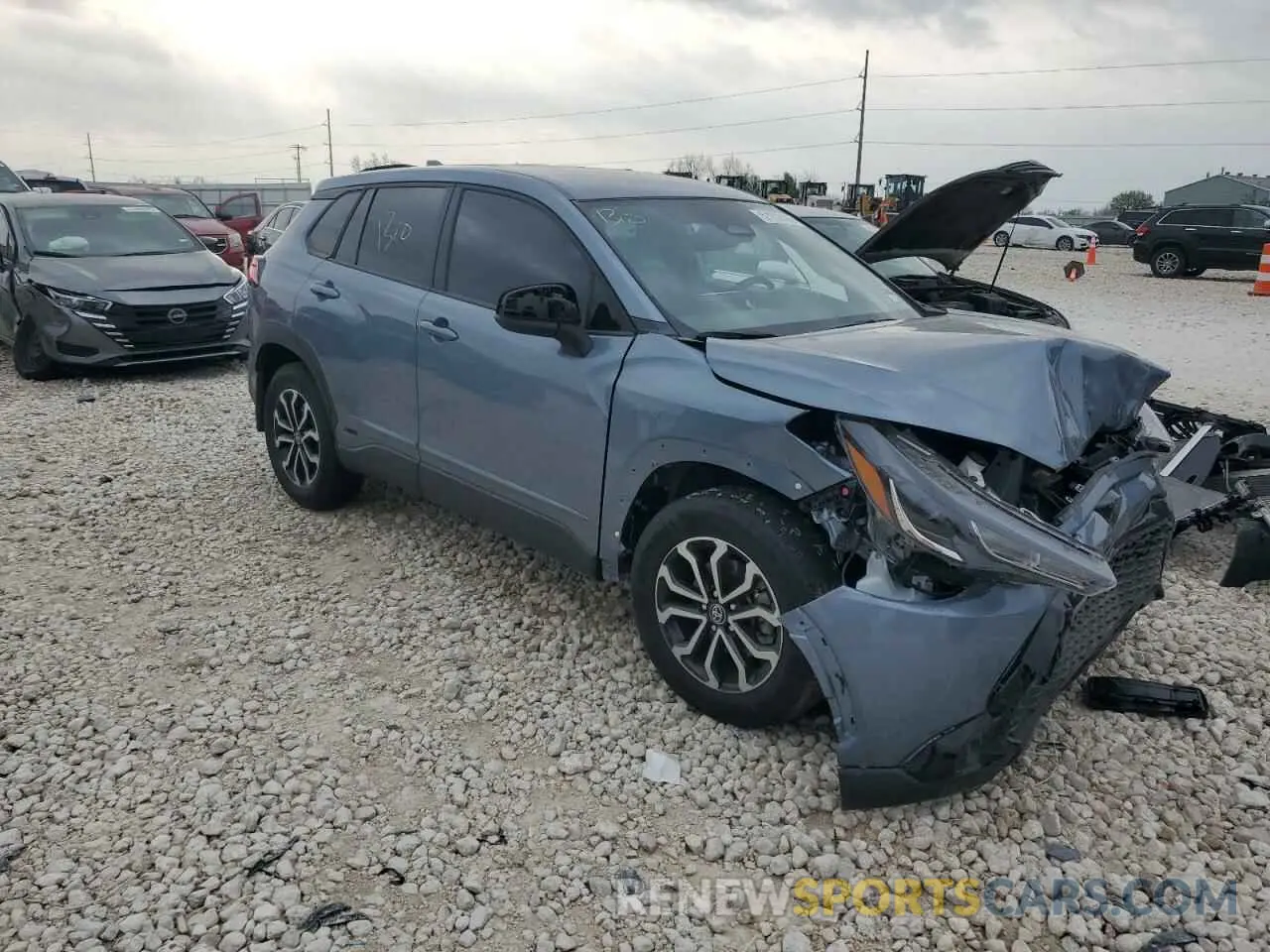 4 fotografías del automóvil dañado 7MUFBABG3RV057748 TOYOTA COROLLA CR 2024