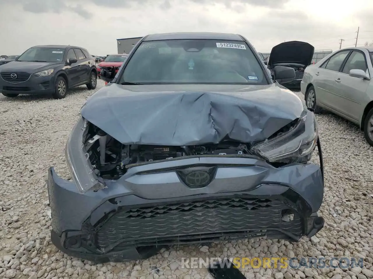 5 fotografías del automóvil dañado 7MUFBABG3RV057748 TOYOTA COROLLA CR 2024