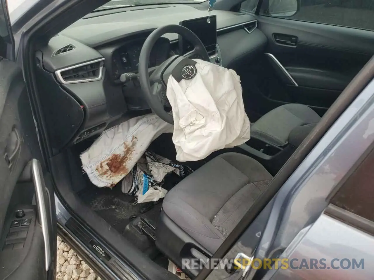8 fotografías del automóvil dañado 7MUFBABG3RV057748 TOYOTA COROLLA CR 2024