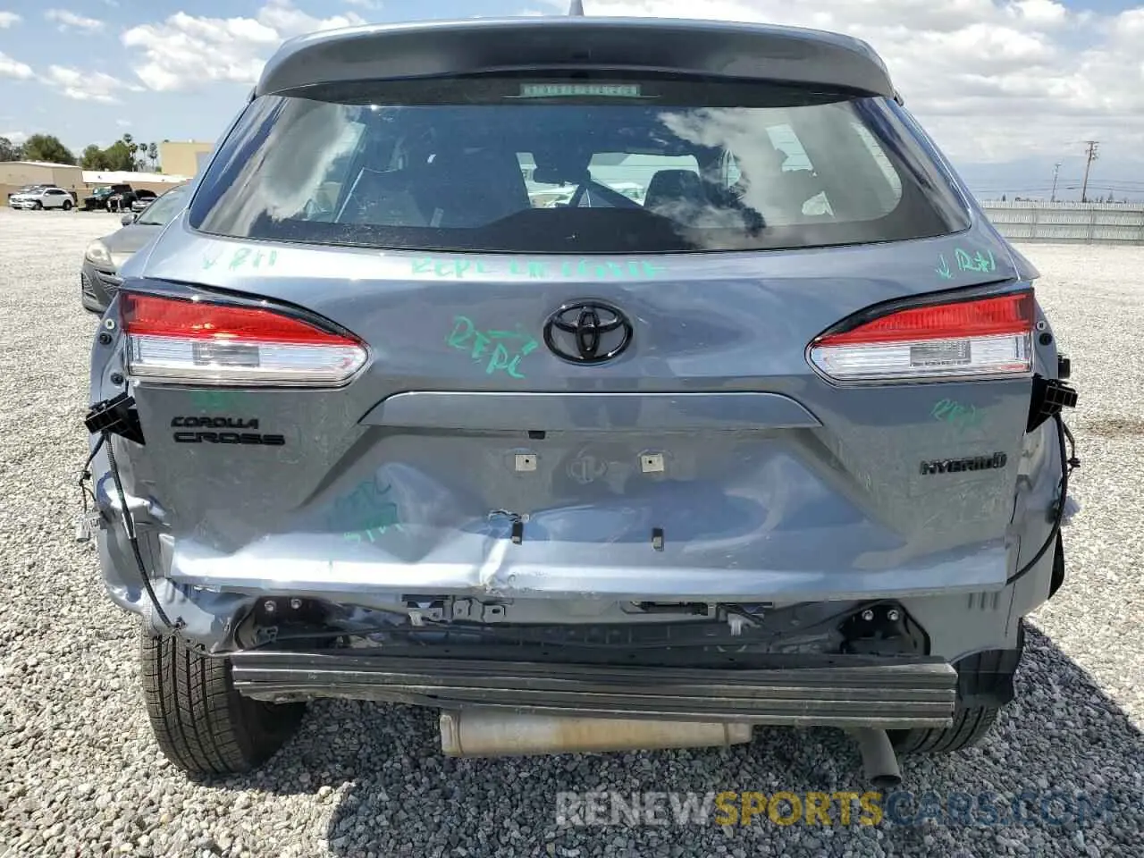 6 fotografías del automóvil dañado 7MUFBABG5RV051854 TOYOTA COROLLA CR 2024