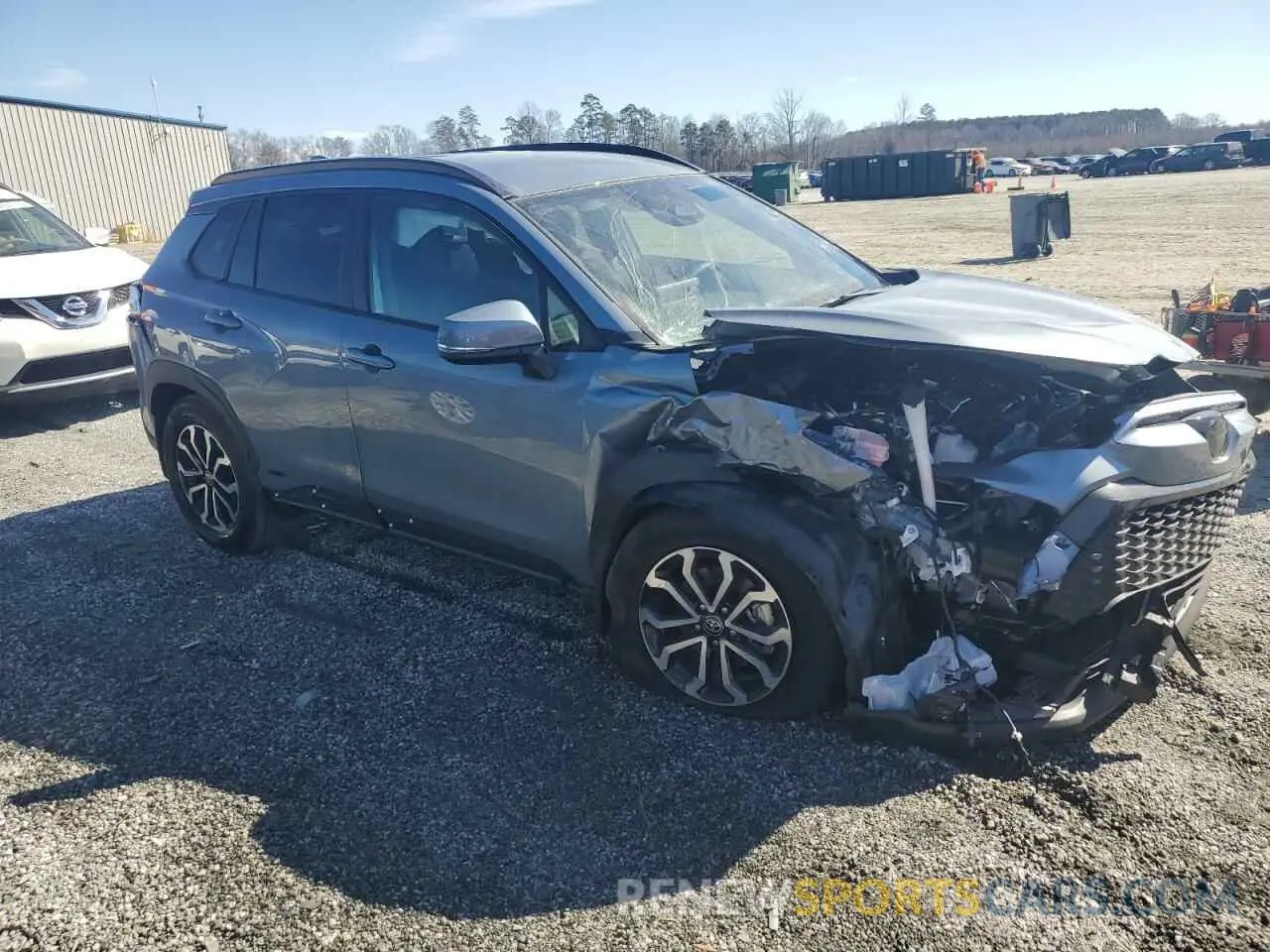 4 fotografías del automóvil dañado 7MUFBABGXRV052823 TOYOTA COROLLA CR 2024