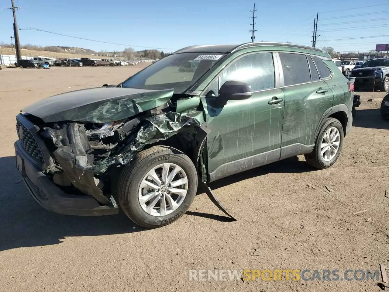 1 fotografías del automóvil dañado 7MUBAABG4SV120444 TOYOTA COROLLA CR 2025
