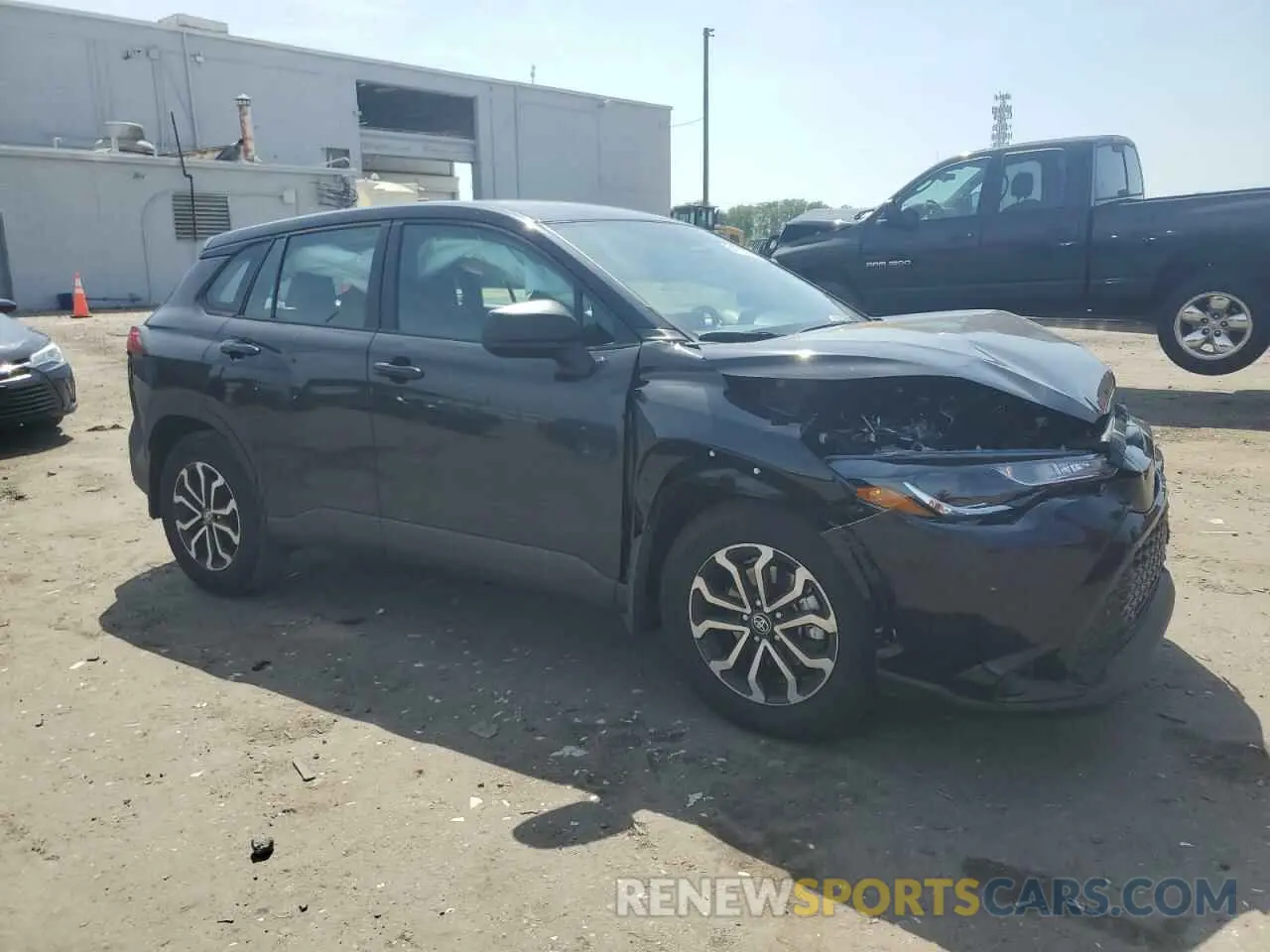 4 fotografías del automóvil dañado 7MUFBABG1SV064218 TOYOTA COROLLA CR 2025