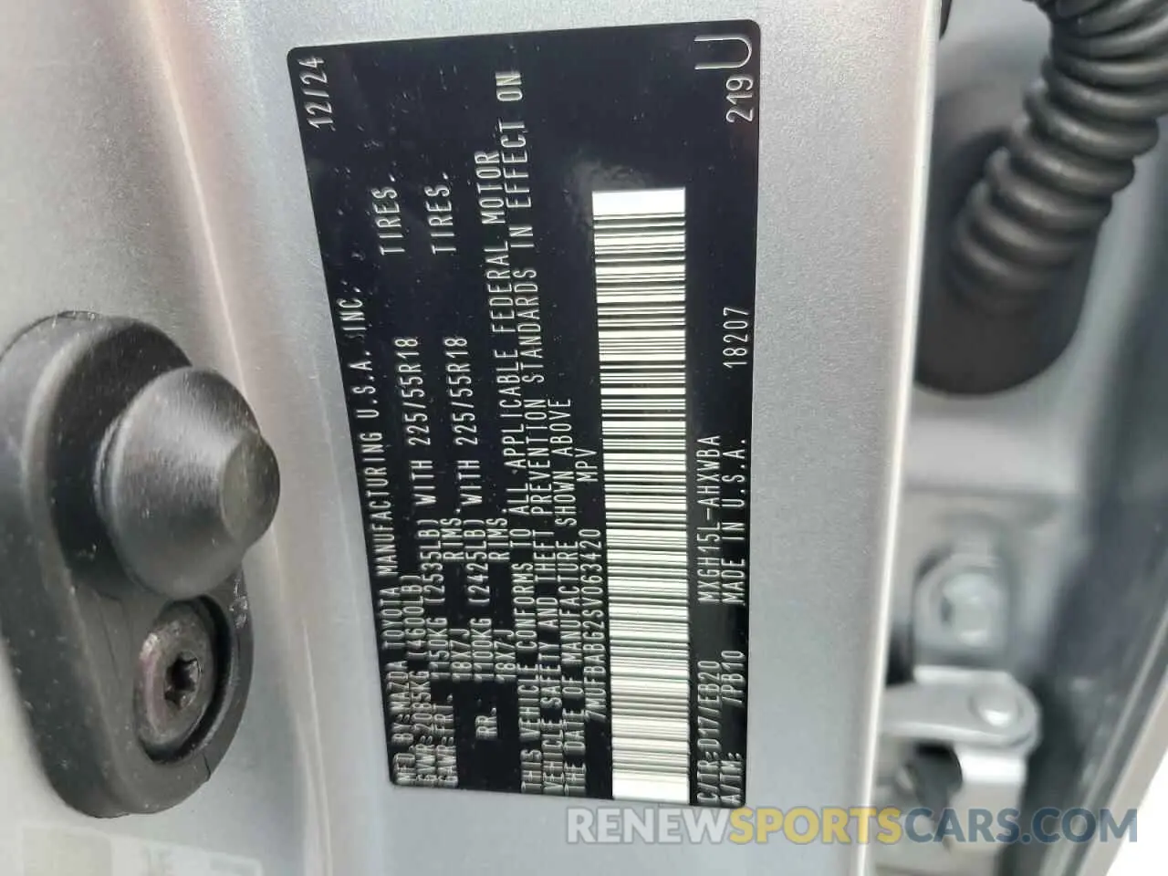 13 fotografías del automóvil dañado 7MUFBABG2SV063420 TOYOTA COROLLA CR 2025