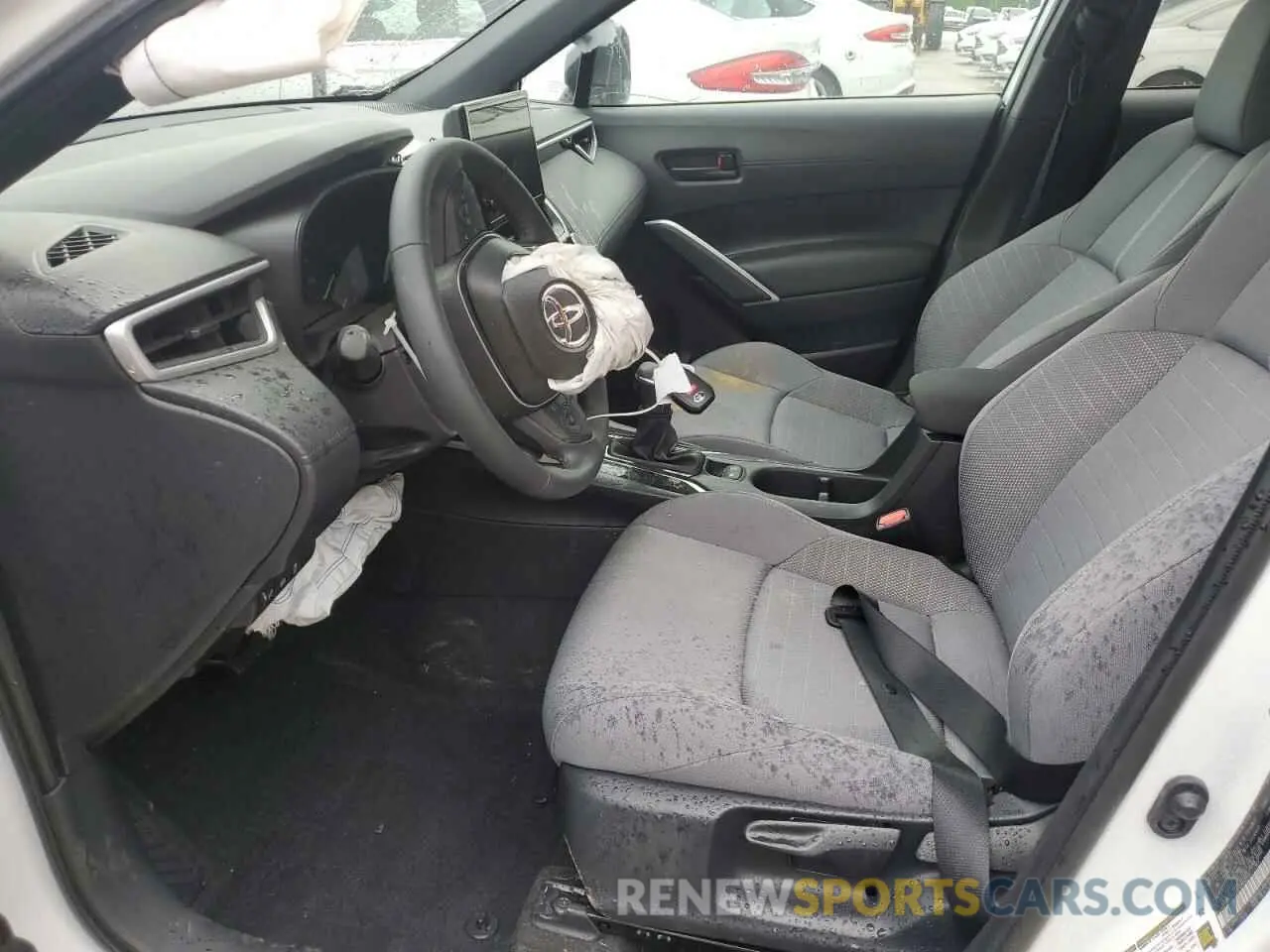 7 fotografías del automóvil dañado 7MUFBABG2SV069511 TOYOTA COROLLA CR 2025