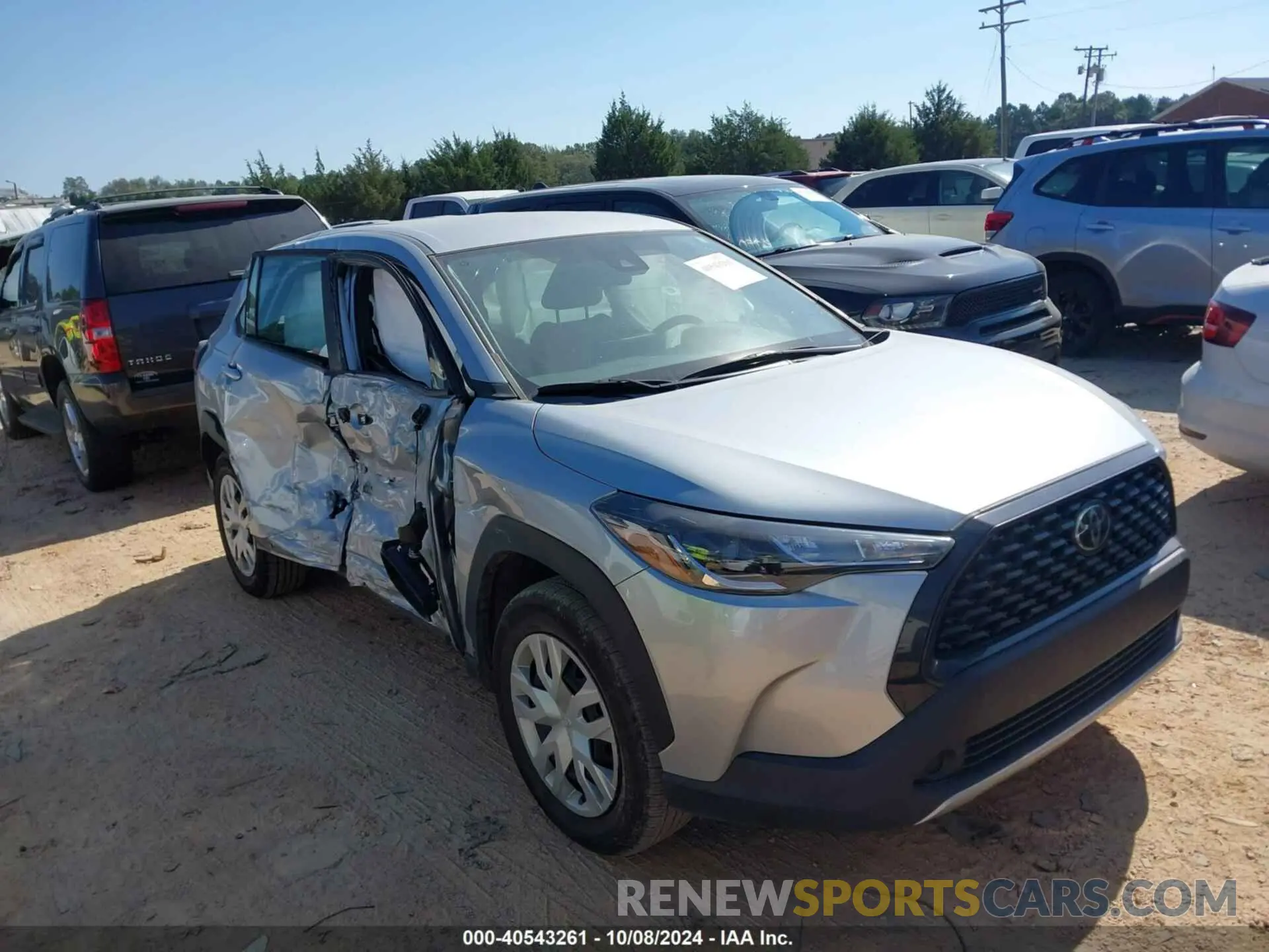 1 fotografías del automóvil dañado 7MUAAAAG9NV031485 TOYOTA COROLLA CROSS 2022