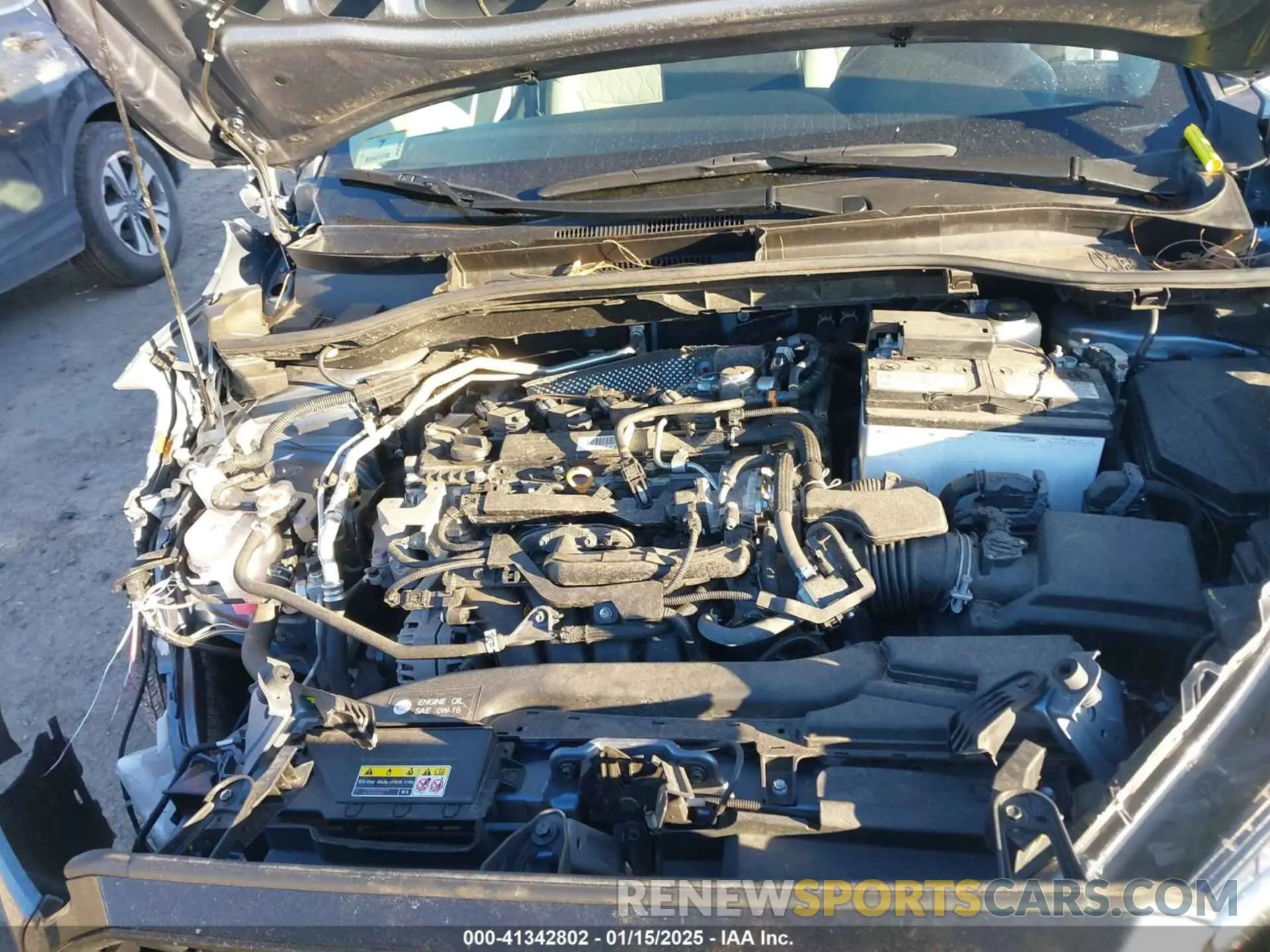 10 fotografías del automóvil dañado 7MUAAABG3NV020996 TOYOTA COROLLA CROSS 2022