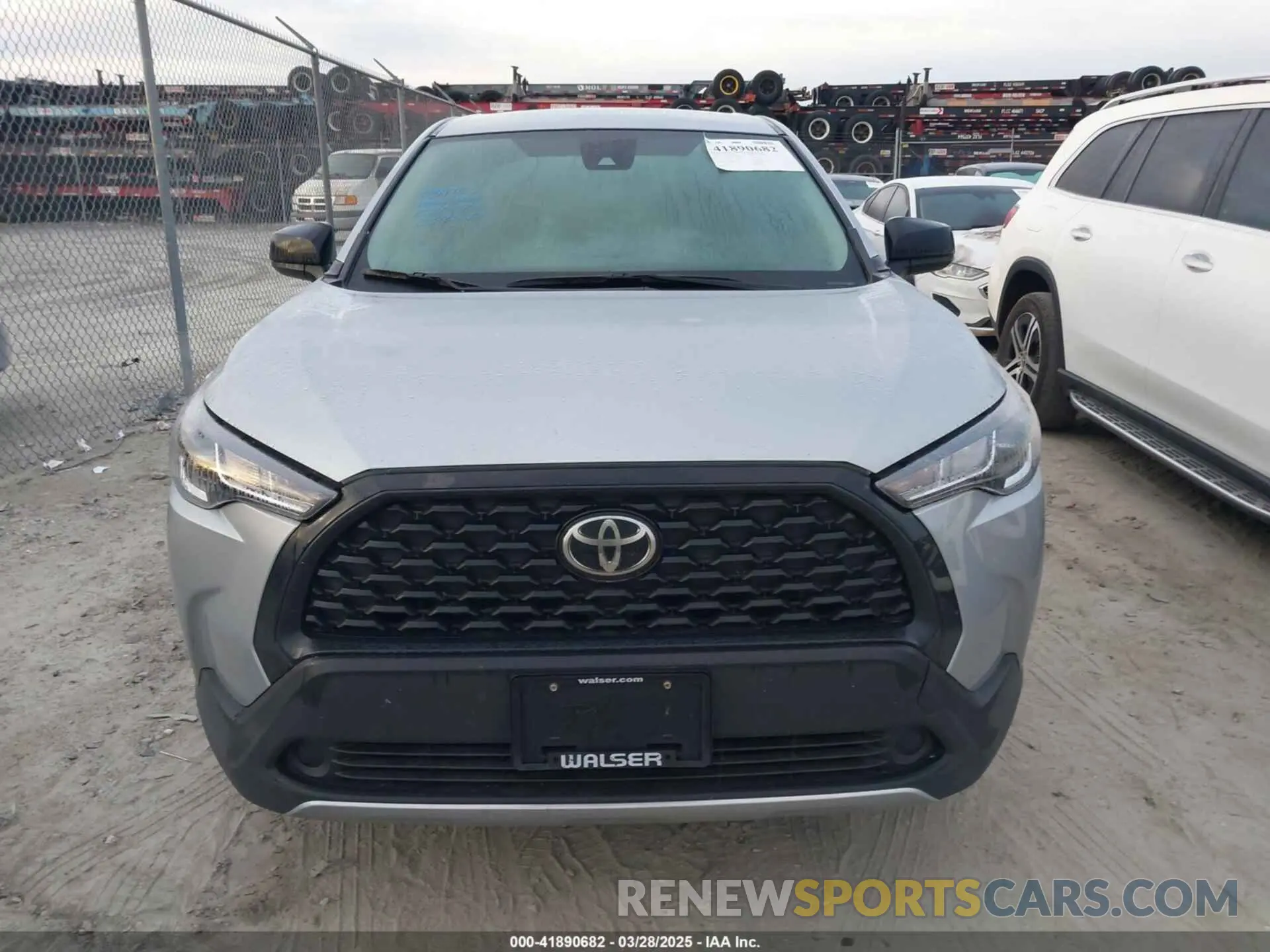 13 fotografías del automóvil dañado 7MUAAABG4NV002202 TOYOTA COROLLA CROSS 2022