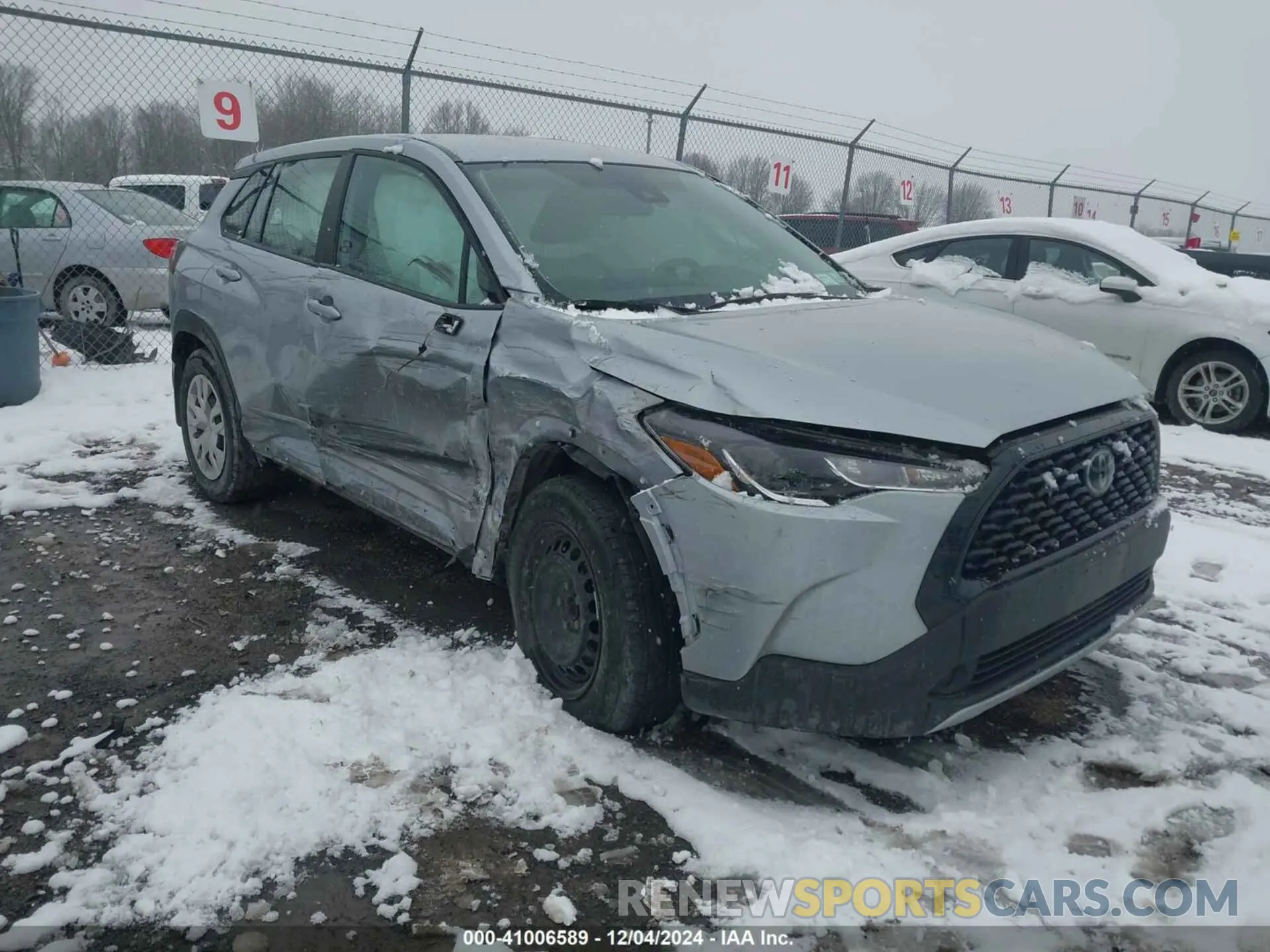 1 fotografías del automóvil dañado 7MUAAABG6NV027618 TOYOTA COROLLA CROSS 2022