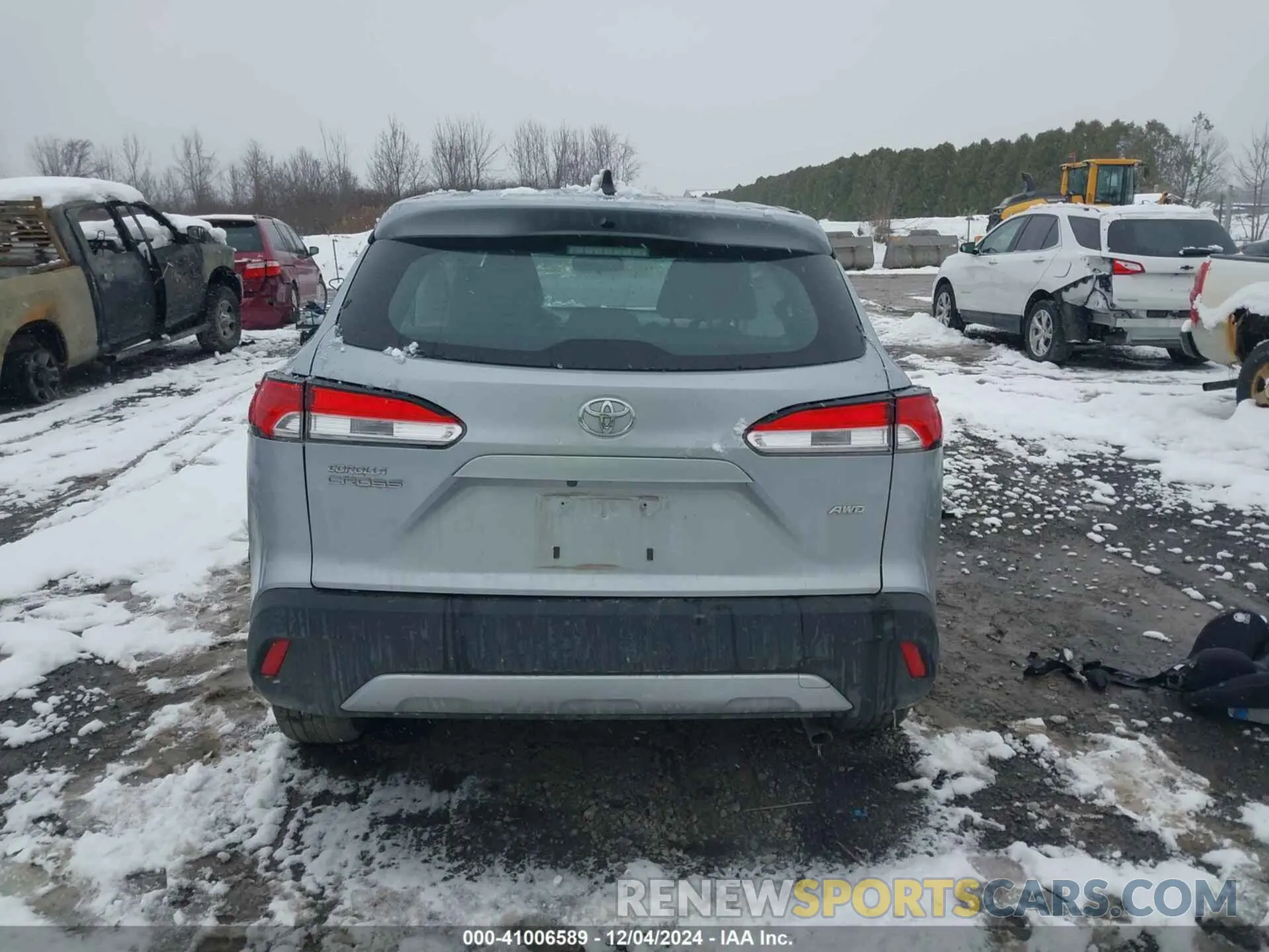 16 fotografías del automóvil dañado 7MUAAABG6NV027618 TOYOTA COROLLA CROSS 2022