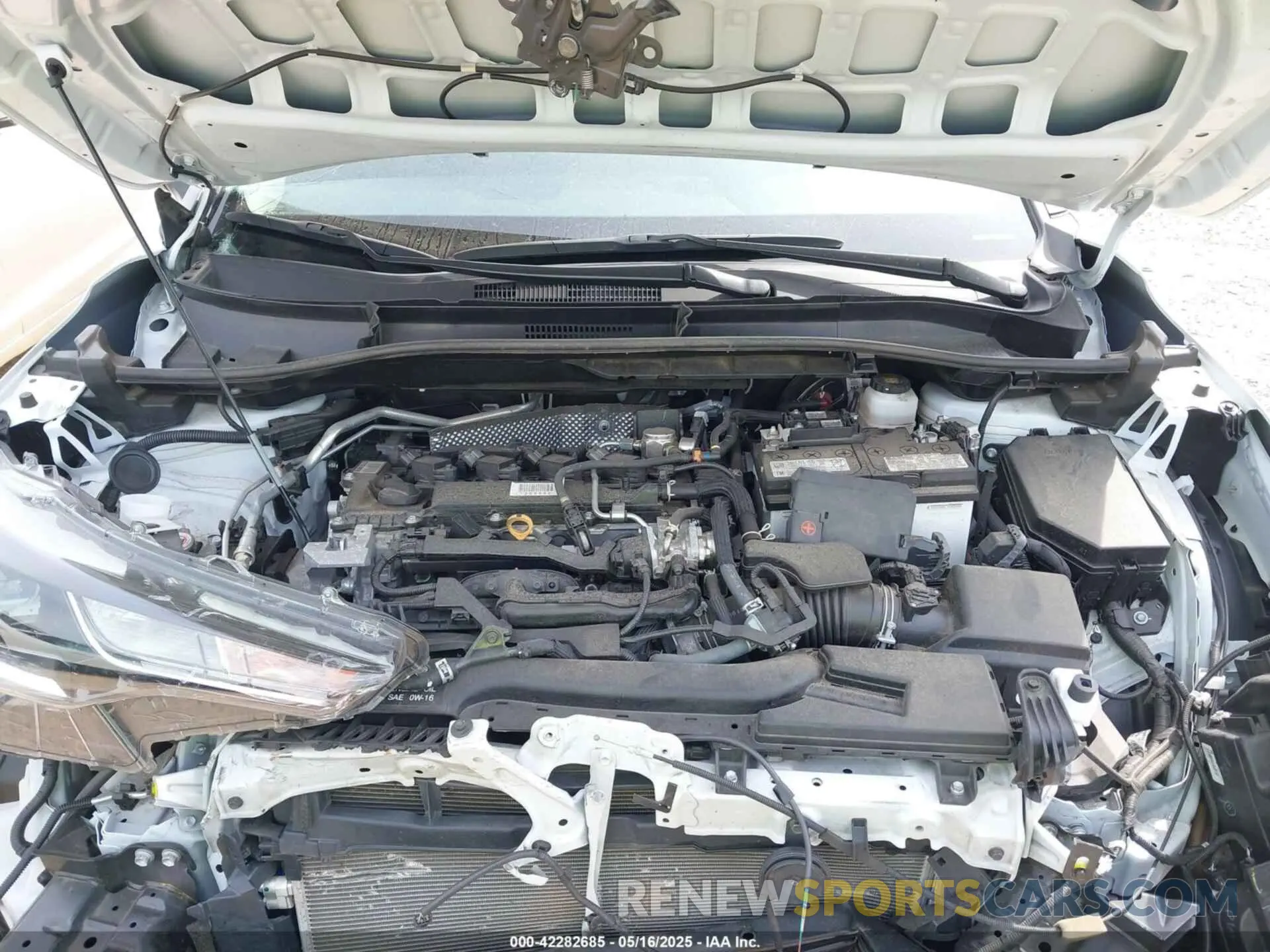10 fotografías del automóvil dañado 7MUBAAAG6NV021369 TOYOTA COROLLA CROSS 2022
