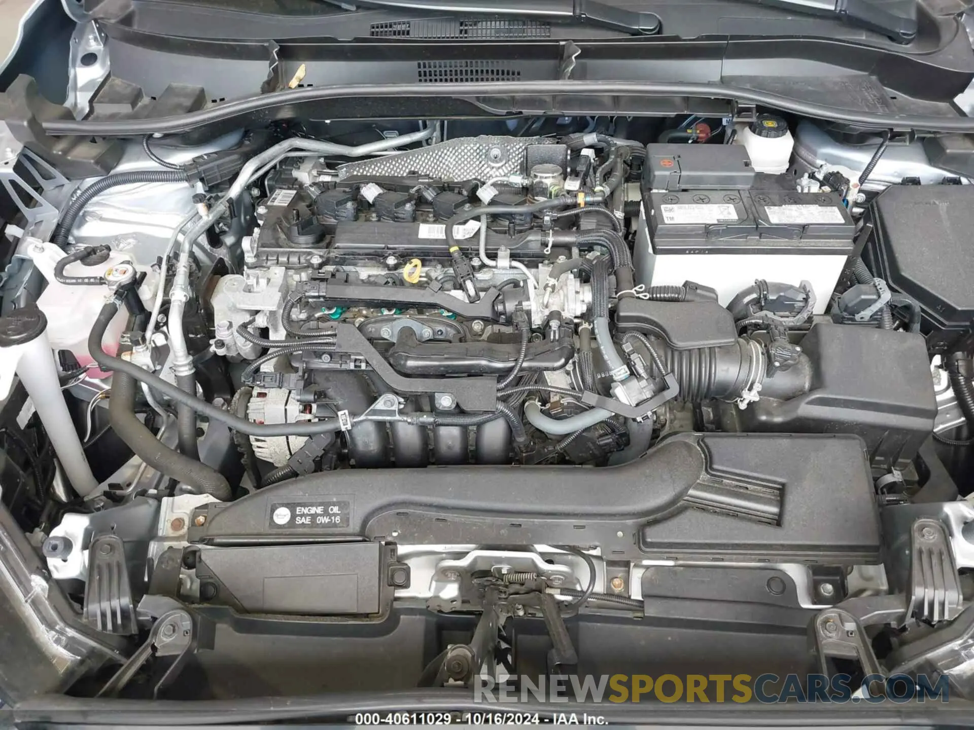 10 fotografías del automóvil dañado 7MUBAABG5NV001161 TOYOTA COROLLA CROSS 2022