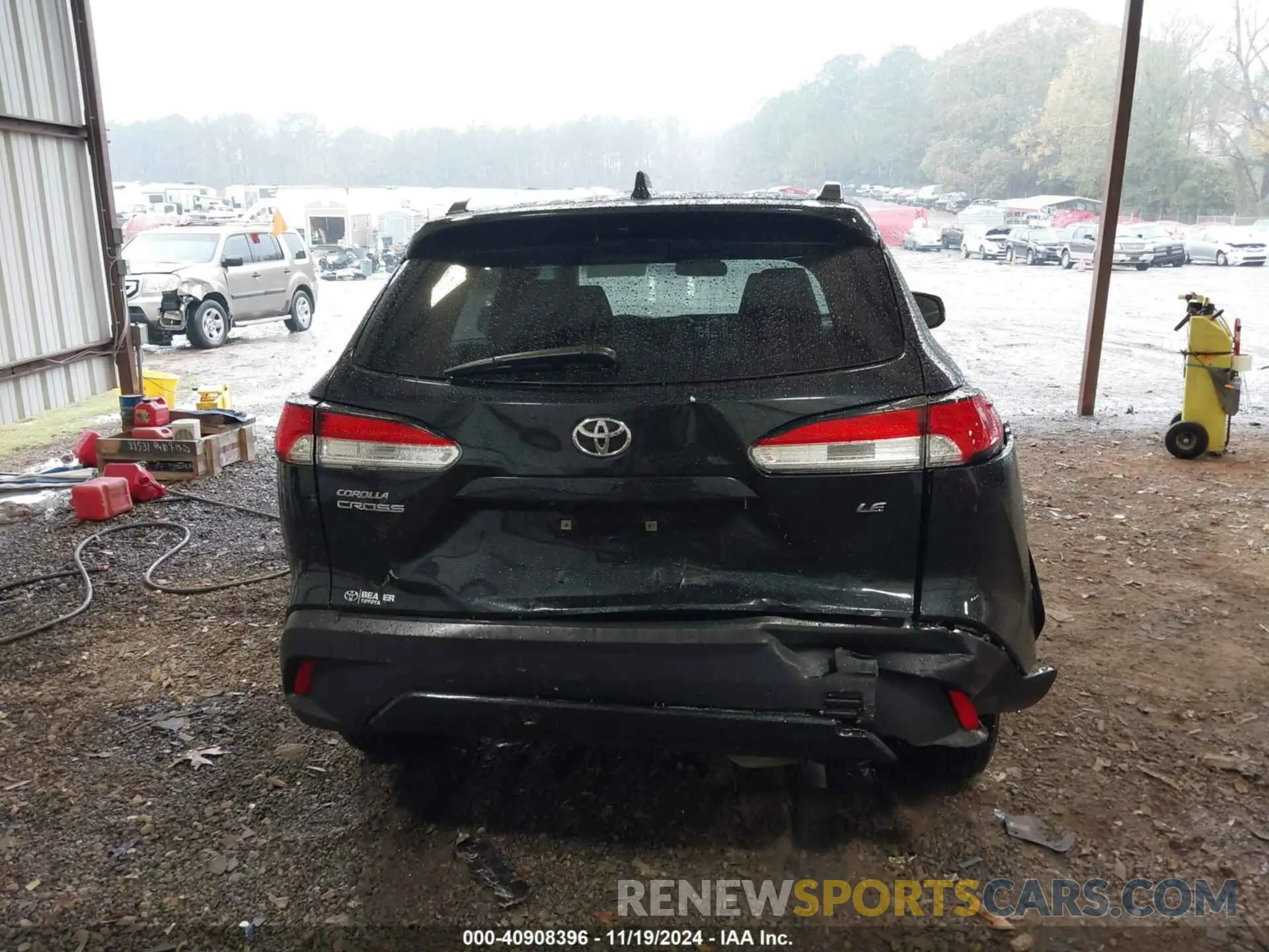 16 fotografías del automóvil dañado 7MUCAAAG5NV015227 TOYOTA COROLLA CROSS 2022