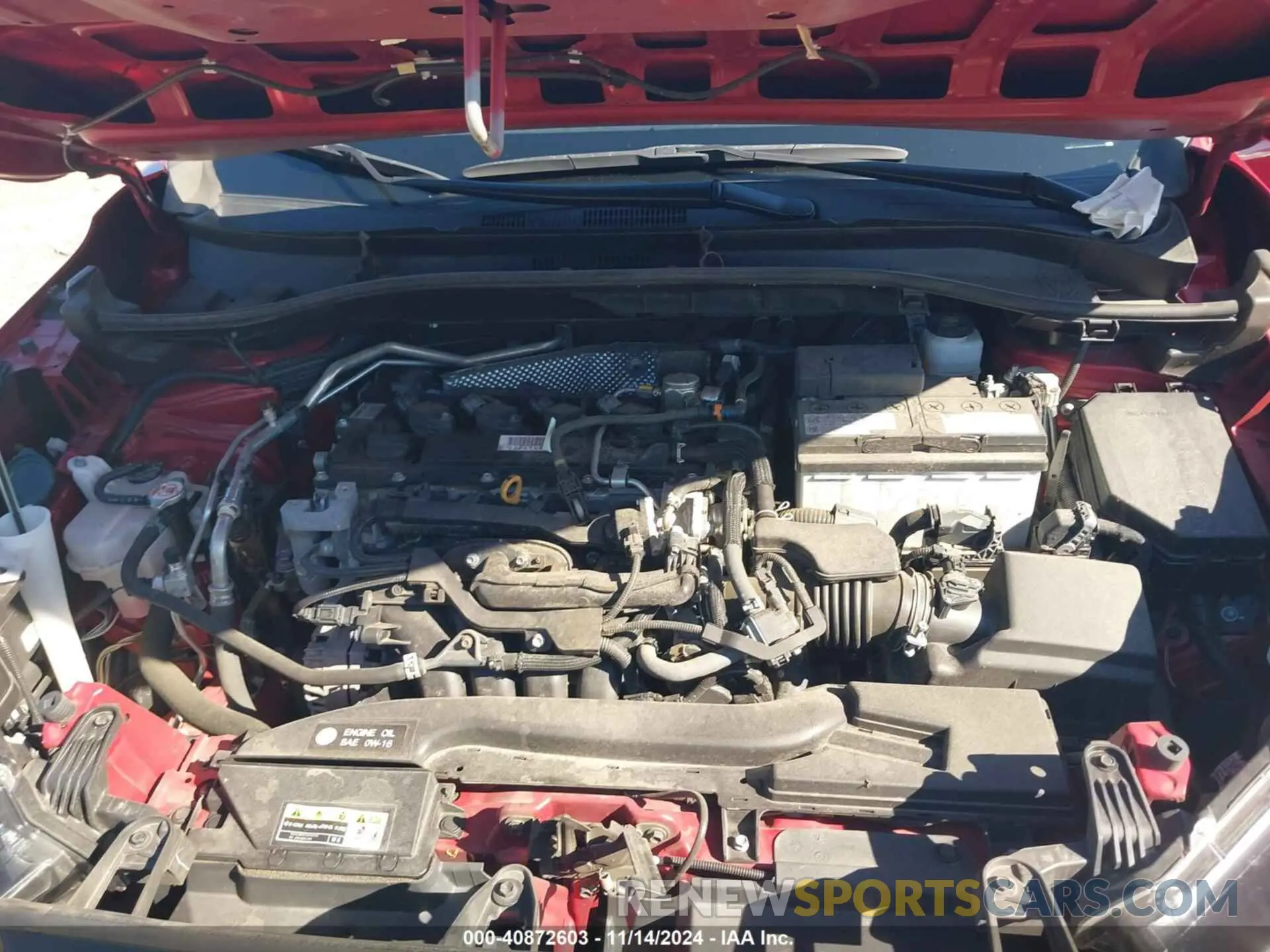 10 fotografías del automóvil dañado 7MUCAAAG6NV025782 TOYOTA COROLLA CROSS 2022