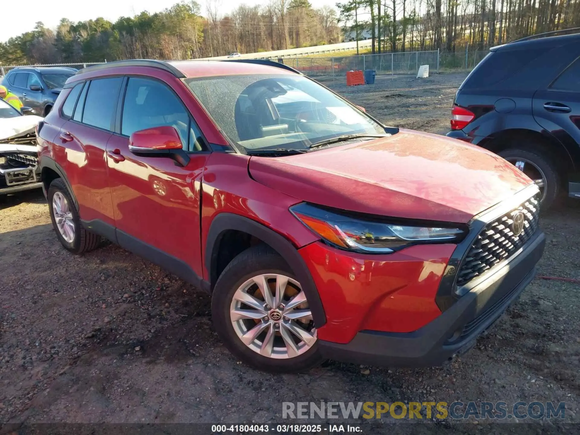 1 fotografías del automóvil dañado 7MUCAAAG7NV002754 TOYOTA COROLLA CROSS 2022