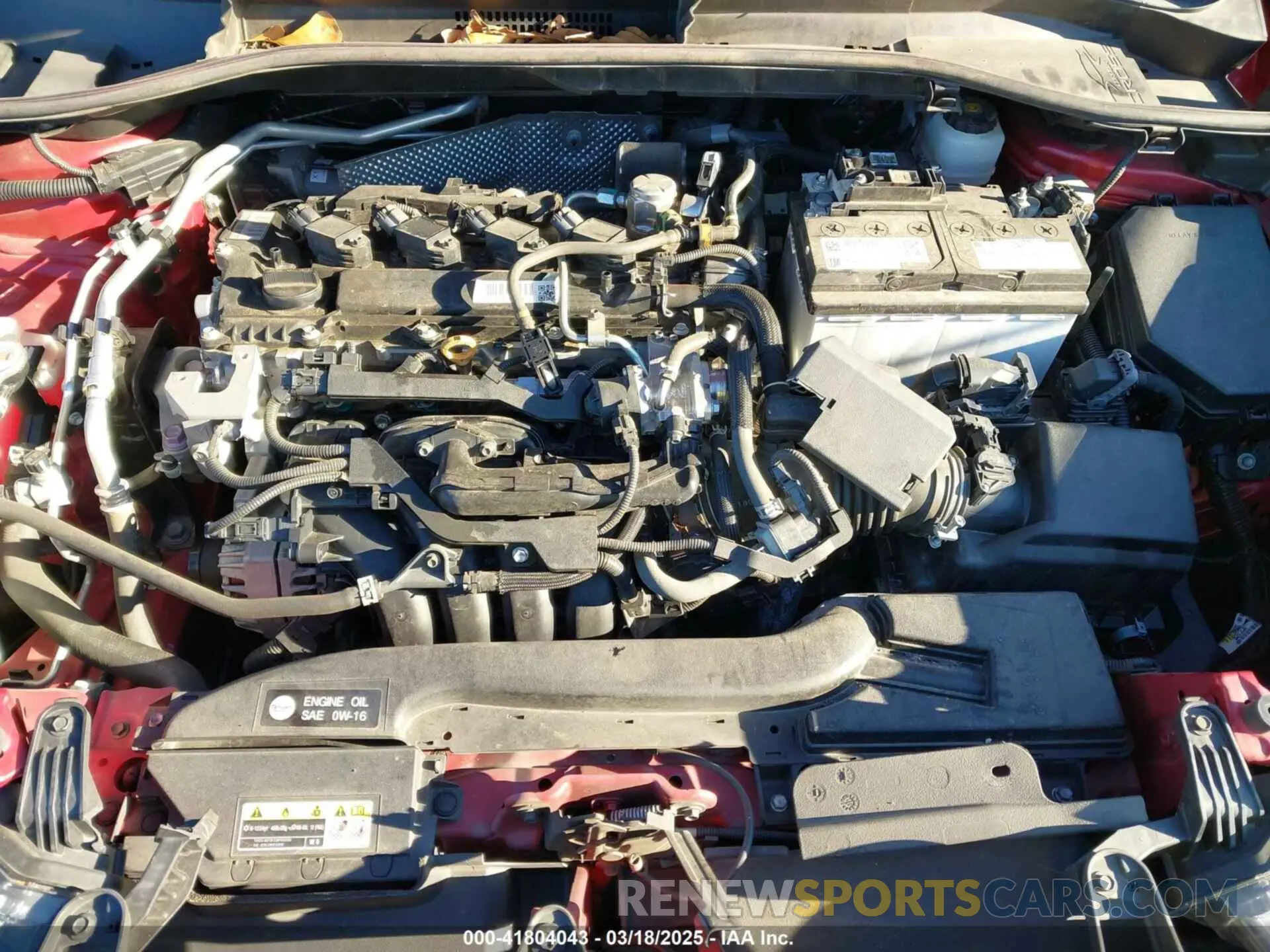 10 fotografías del automóvil dañado 7MUCAAAG7NV002754 TOYOTA COROLLA CROSS 2022