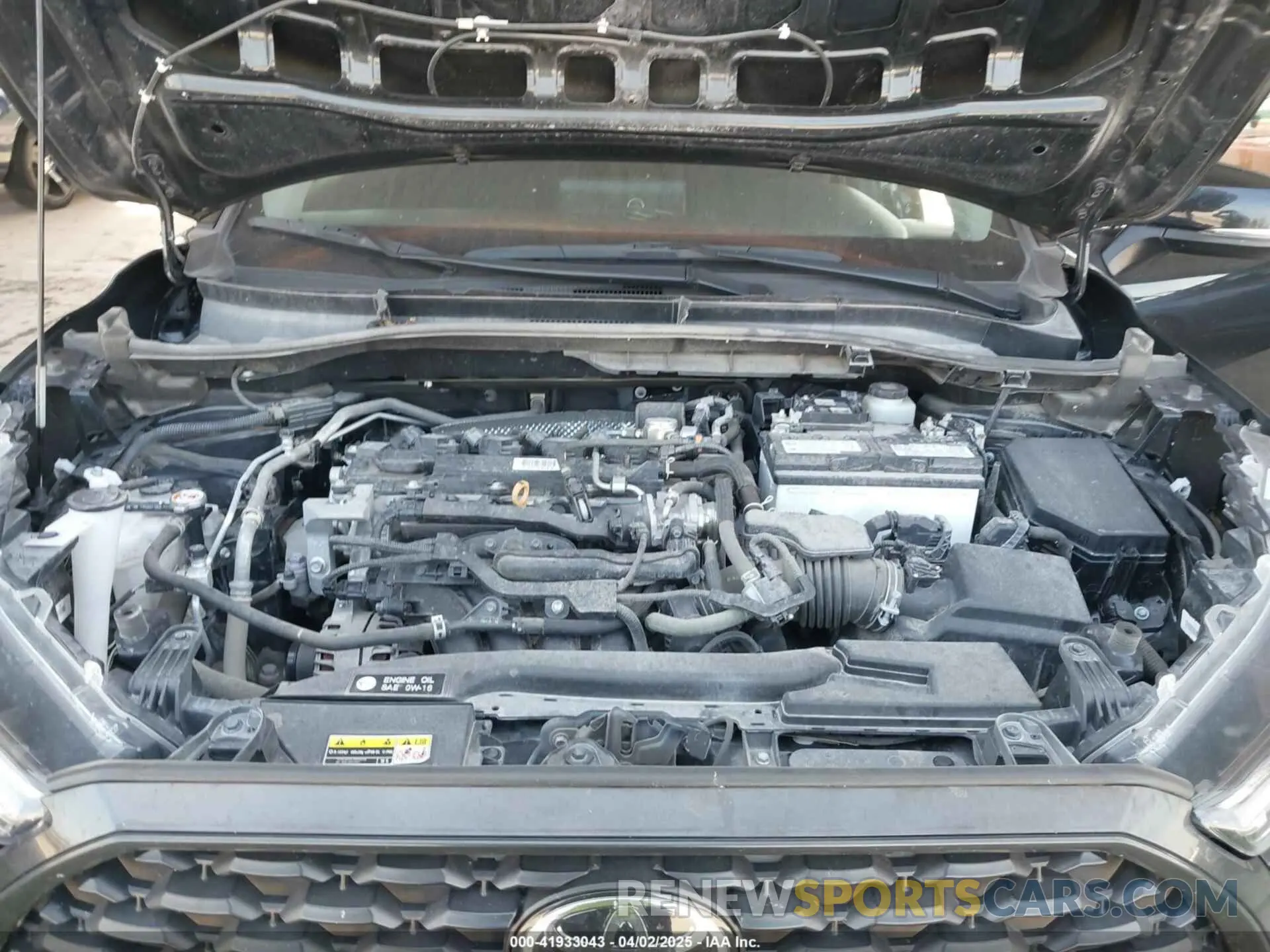 10 fotografías del automóvil dañado 7MUCAAAG8NV014332 TOYOTA COROLLA CROSS 2022