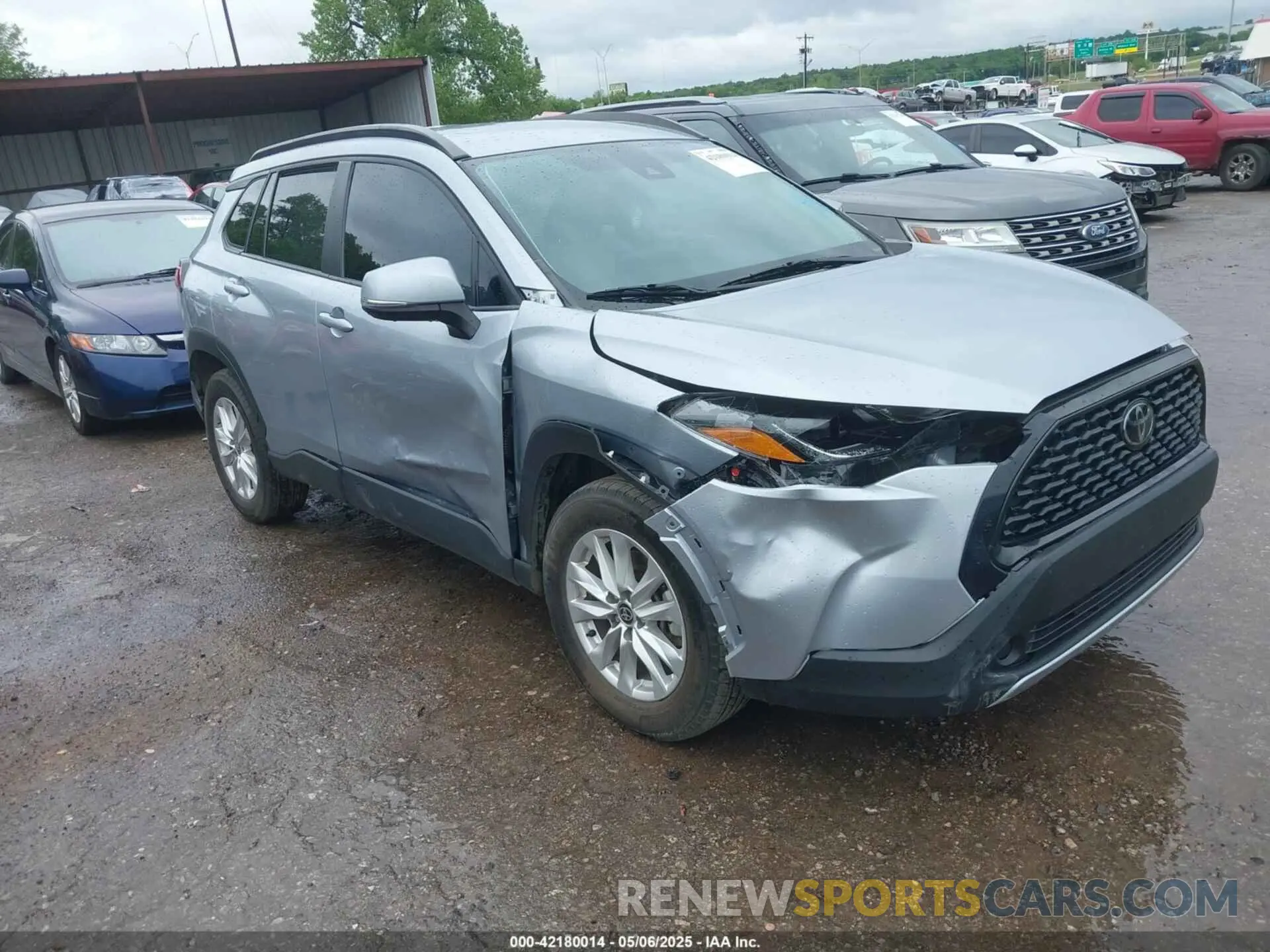 1 fotografías del automóvil dañado 7MUCAAAG8NV032815 TOYOTA COROLLA CROSS 2022