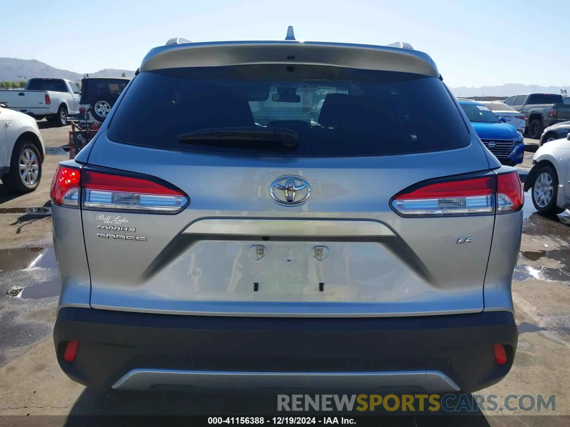 17 fotografías del automóvil dañado 7MUCAAAG8NV036573 TOYOTA COROLLA CROSS 2022