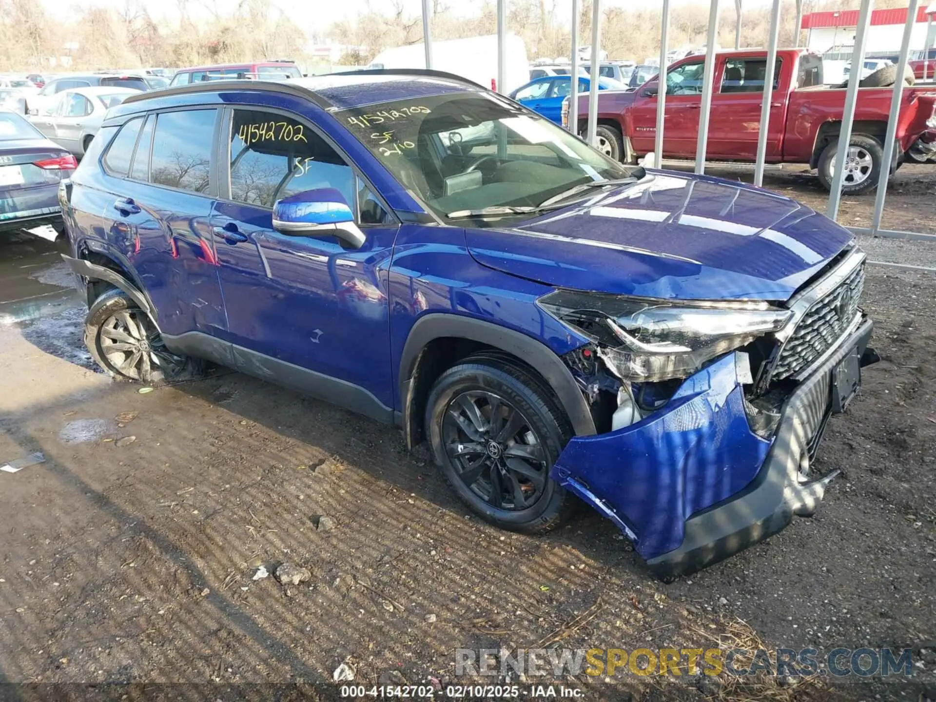 1 fotografías del automóvil dañado 7MUCAAAGXNV034887 TOYOTA COROLLA CROSS 2022