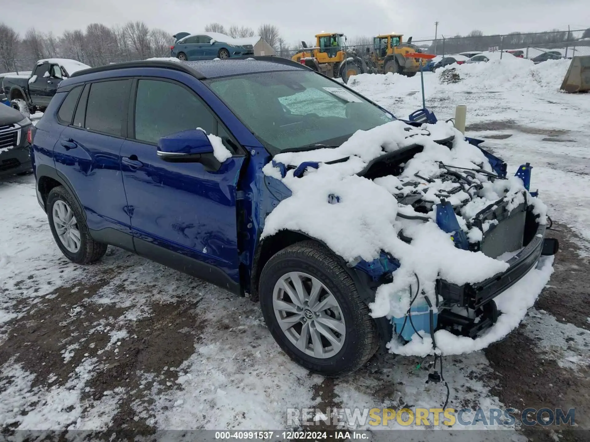 1 fotografías del automóvil dañado 7MUCAABG1NV017071 TOYOTA COROLLA CROSS 2022