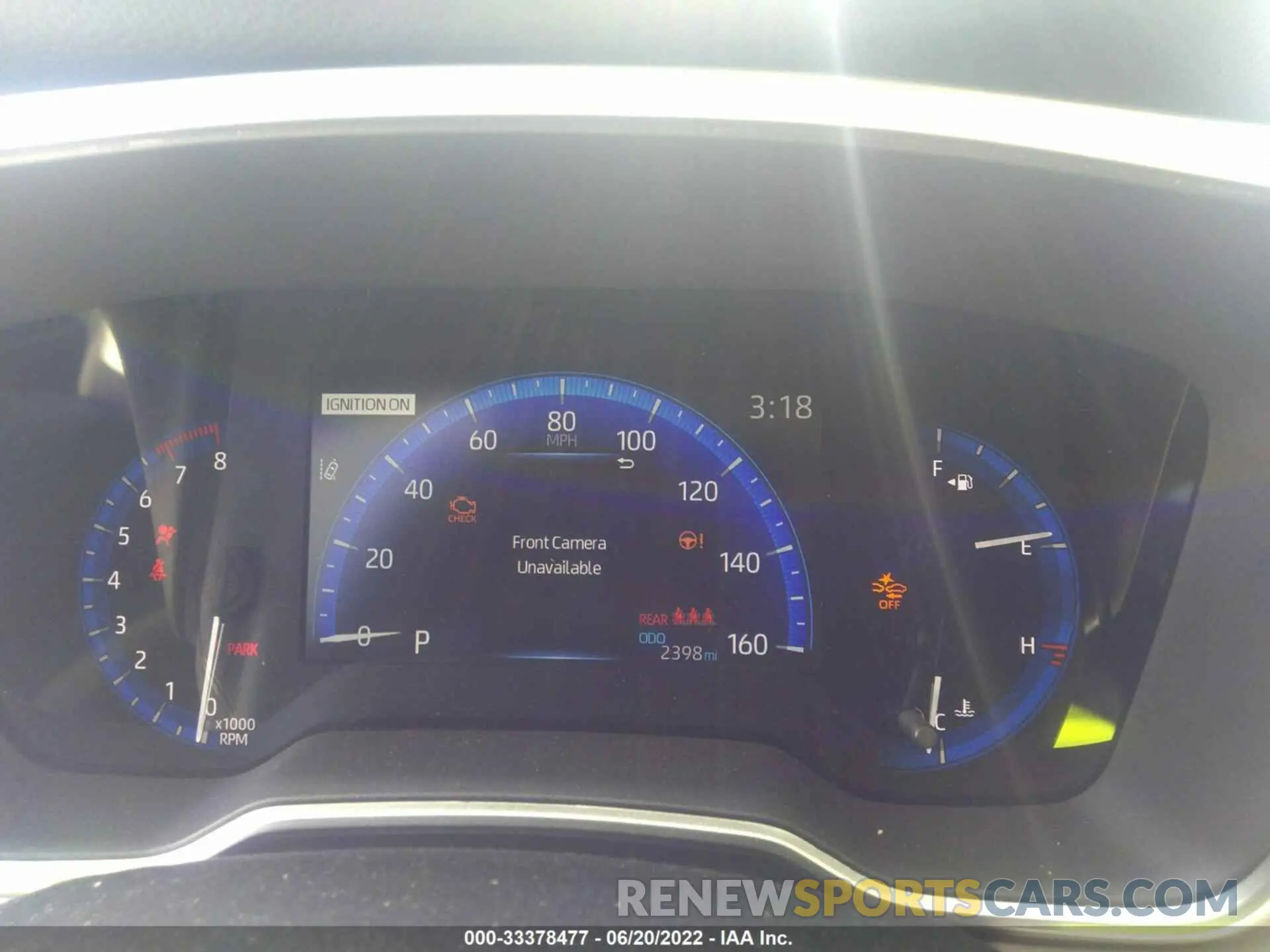 7 fotografías del automóvil dañado 7MUEAAAG3NV012433 TOYOTA COROLLA CROSS 2022