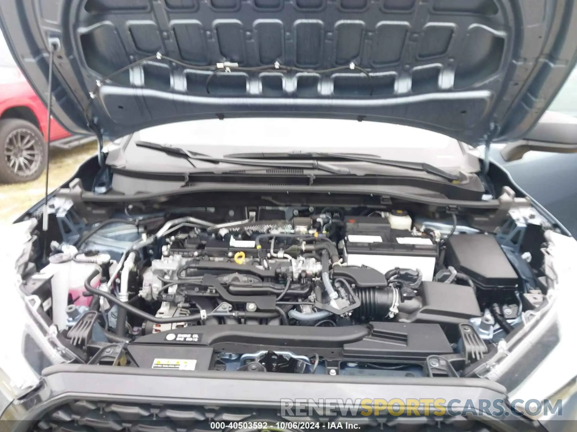 10 fotografías del automóvil dañado 7MUAAAAG2PV059860 TOYOTA COROLLA CROSS 2023