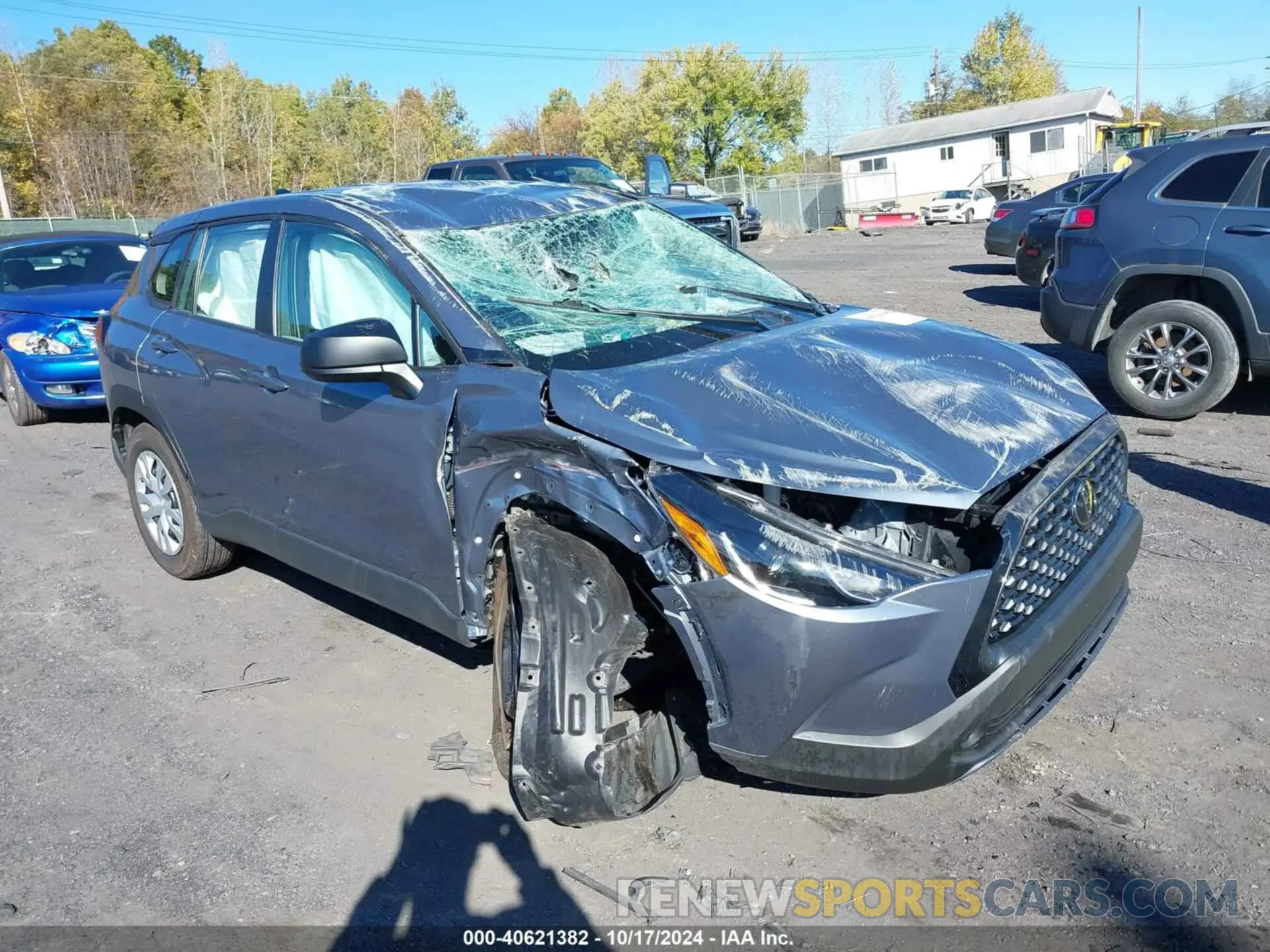 1 fotografías del automóvil dañado 7MUAAABGXPV057028 TOYOTA COROLLA CROSS 2023