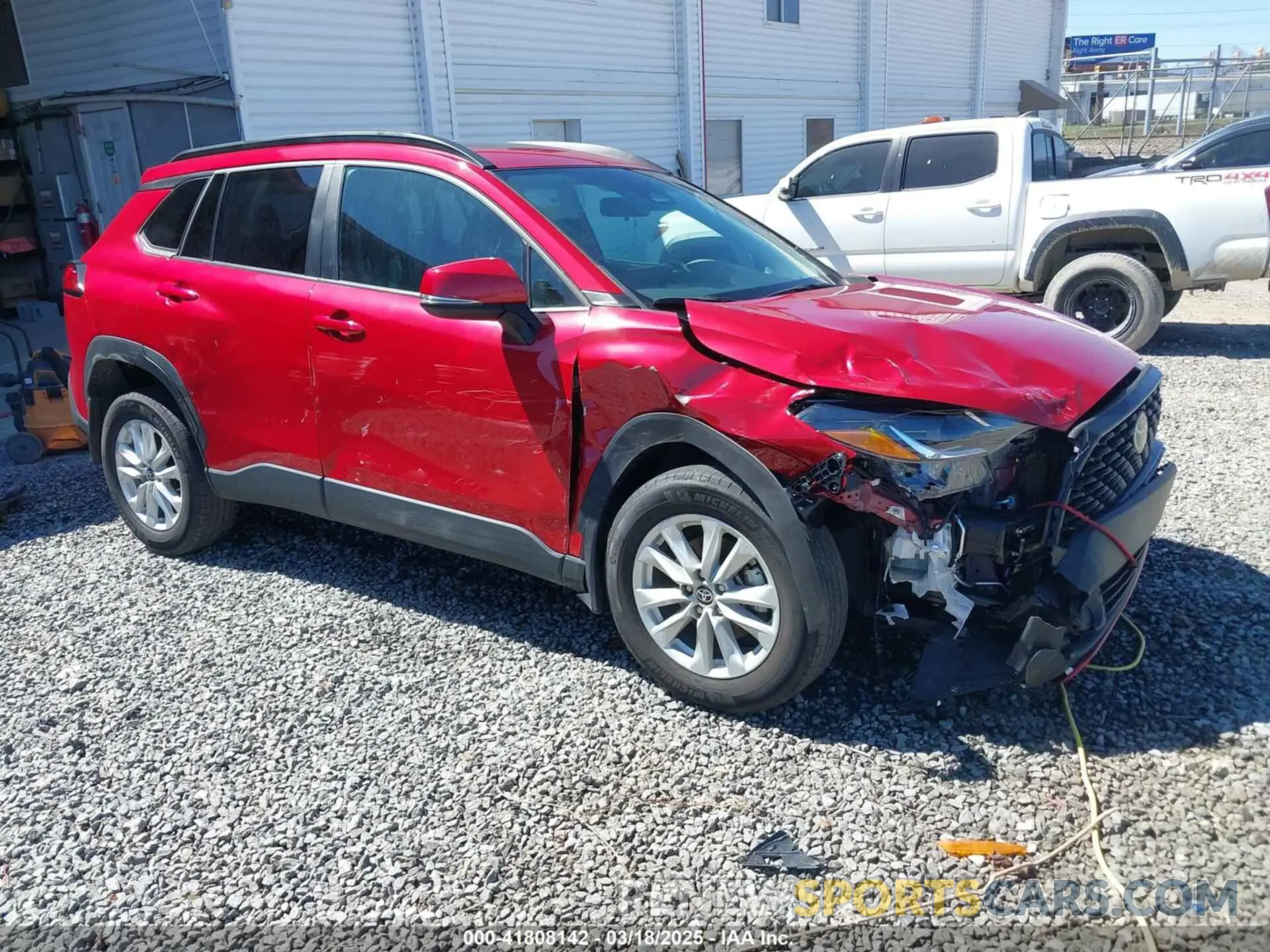 1 fotografías del automóvil dañado 7MUBAAAG4PV069536 TOYOTA COROLLA CROSS 2023