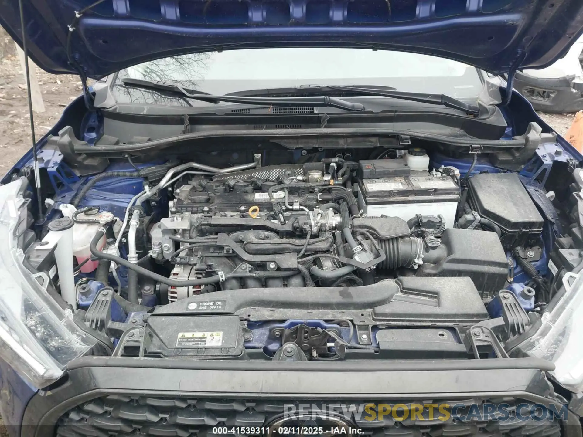 10 fotografías del automóvil dañado 7MUBAABG7PV064085 TOYOTA COROLLA CROSS 2023