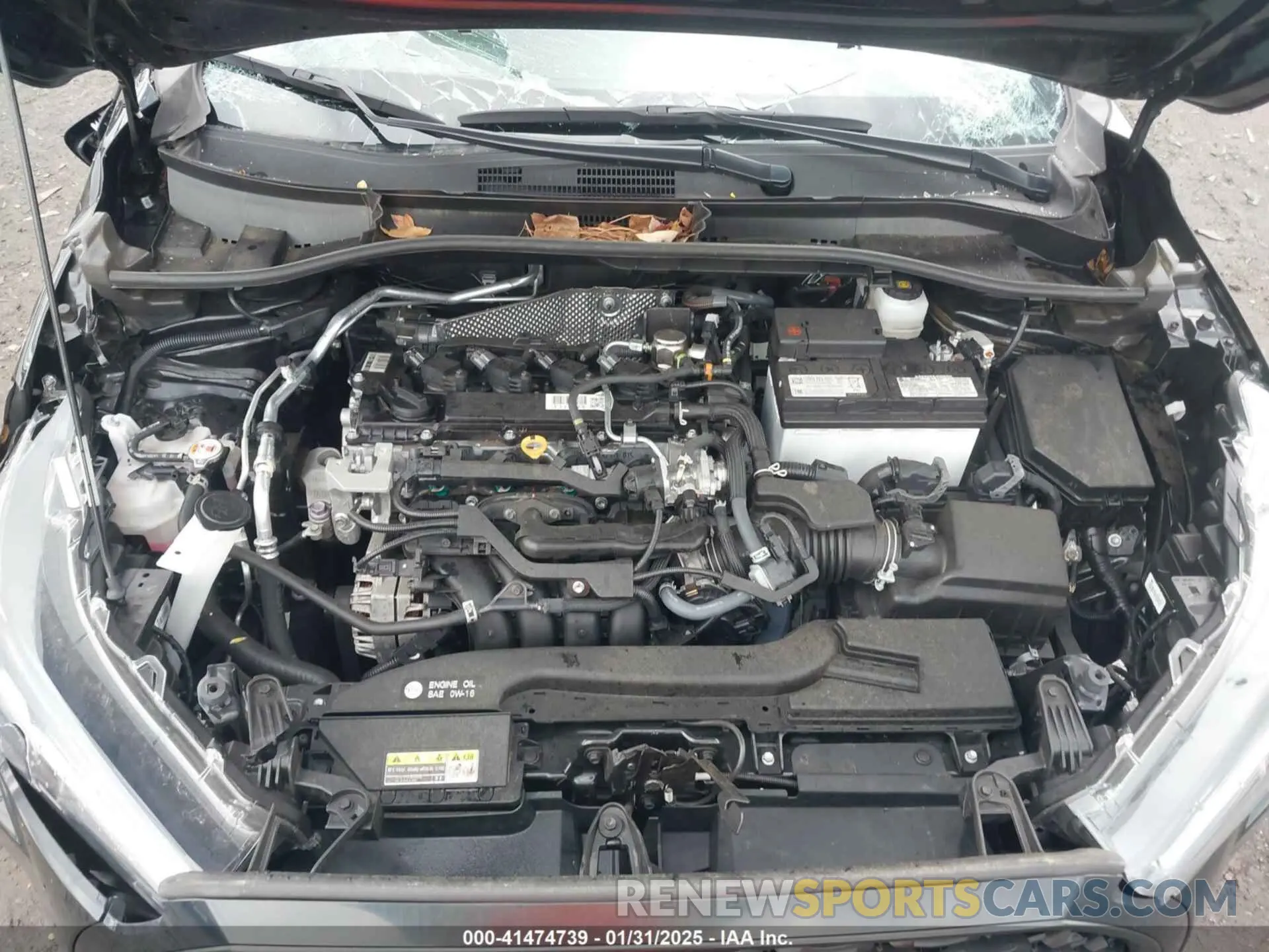 10 fotografías del automóvil dañado 7MUBAABG9PV053105 TOYOTA COROLLA CROSS 2023
