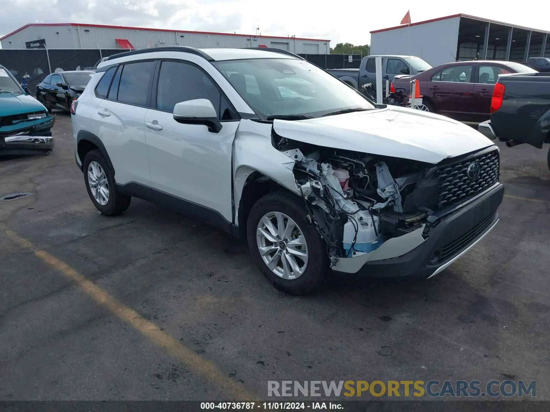 1 fotografías del automóvil dañado 7MUCAAAG4PV042440 TOYOTA COROLLA CROSS 2023
