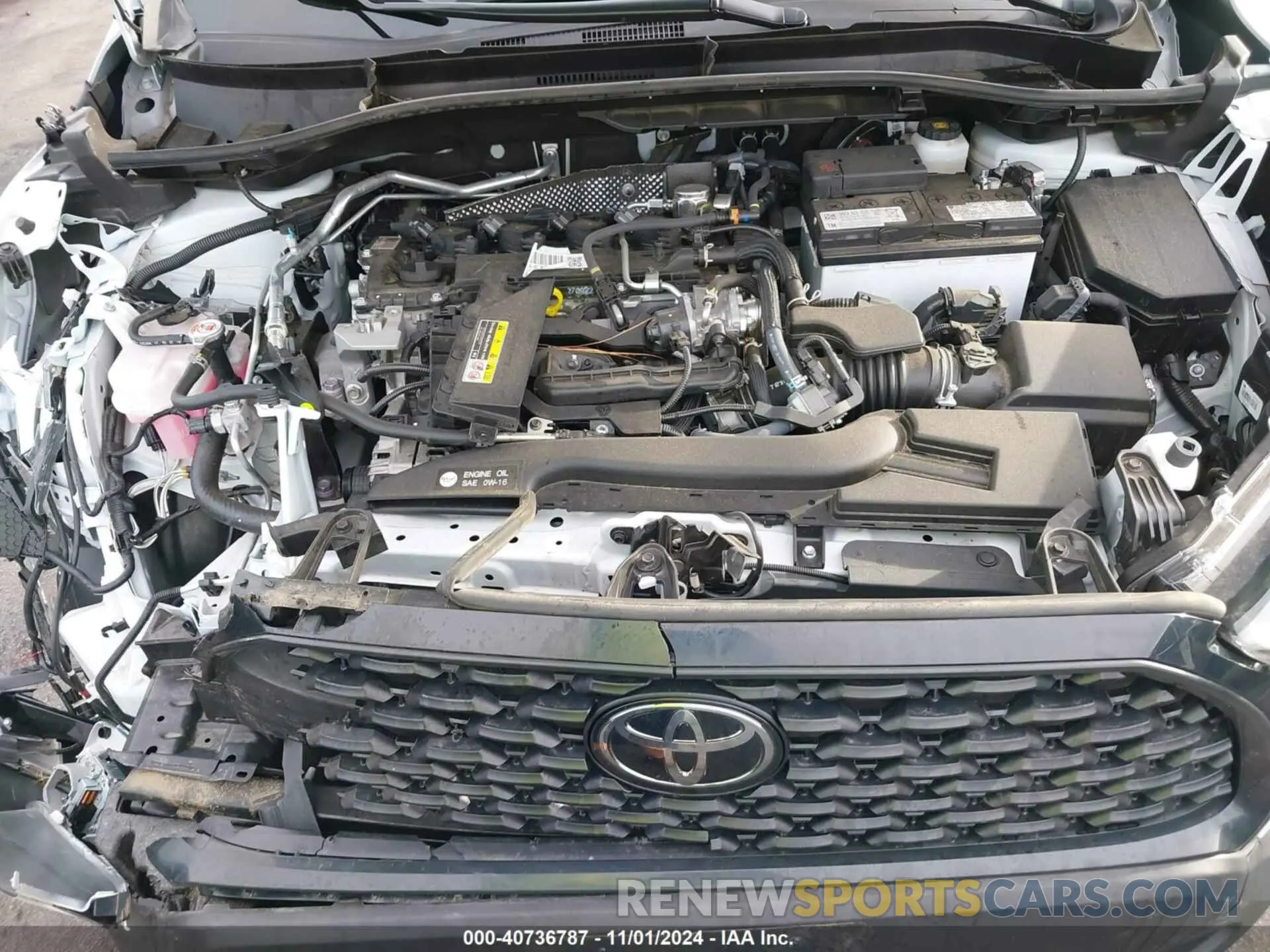 10 fotografías del automóvil dañado 7MUCAAAG4PV042440 TOYOTA COROLLA CROSS 2023