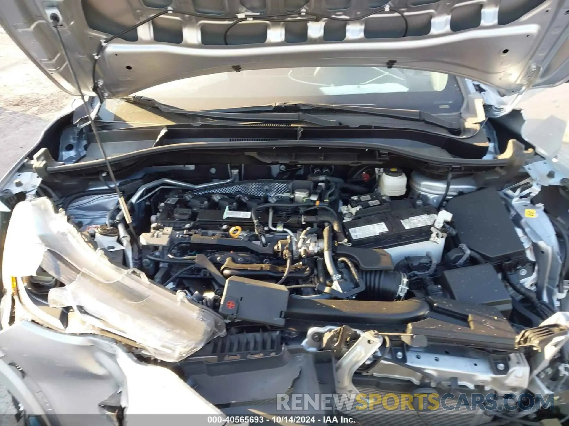 10 fotografías del automóvil dañado 7MUCAAAG5PV053513 TOYOTA COROLLA CROSS 2023
