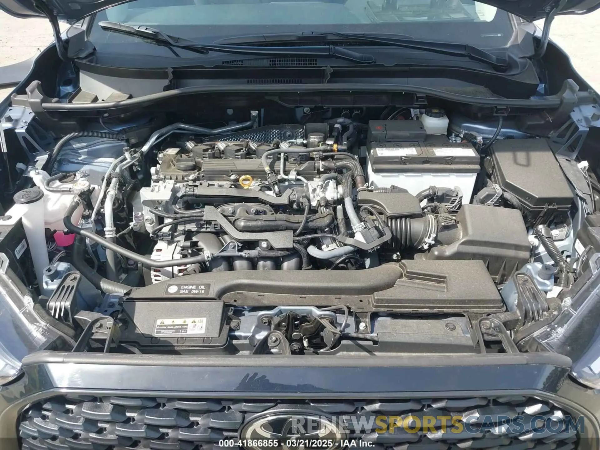 10 fotografías del automóvil dañado 7MUCAABGXPV067504 TOYOTA COROLLA CROSS 2023