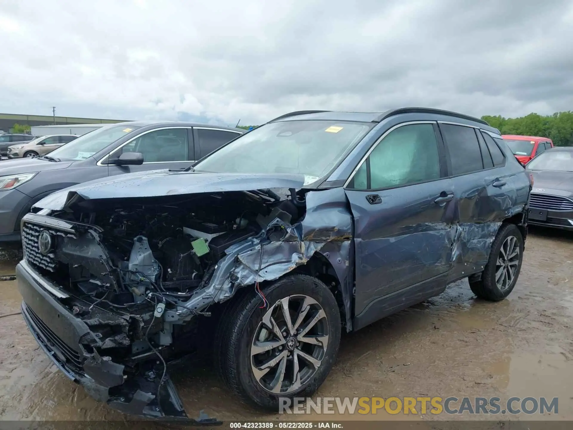 6 fotografías del automóvil dañado 7MUDAAAG4PV062515 TOYOTA COROLLA CROSS 2023