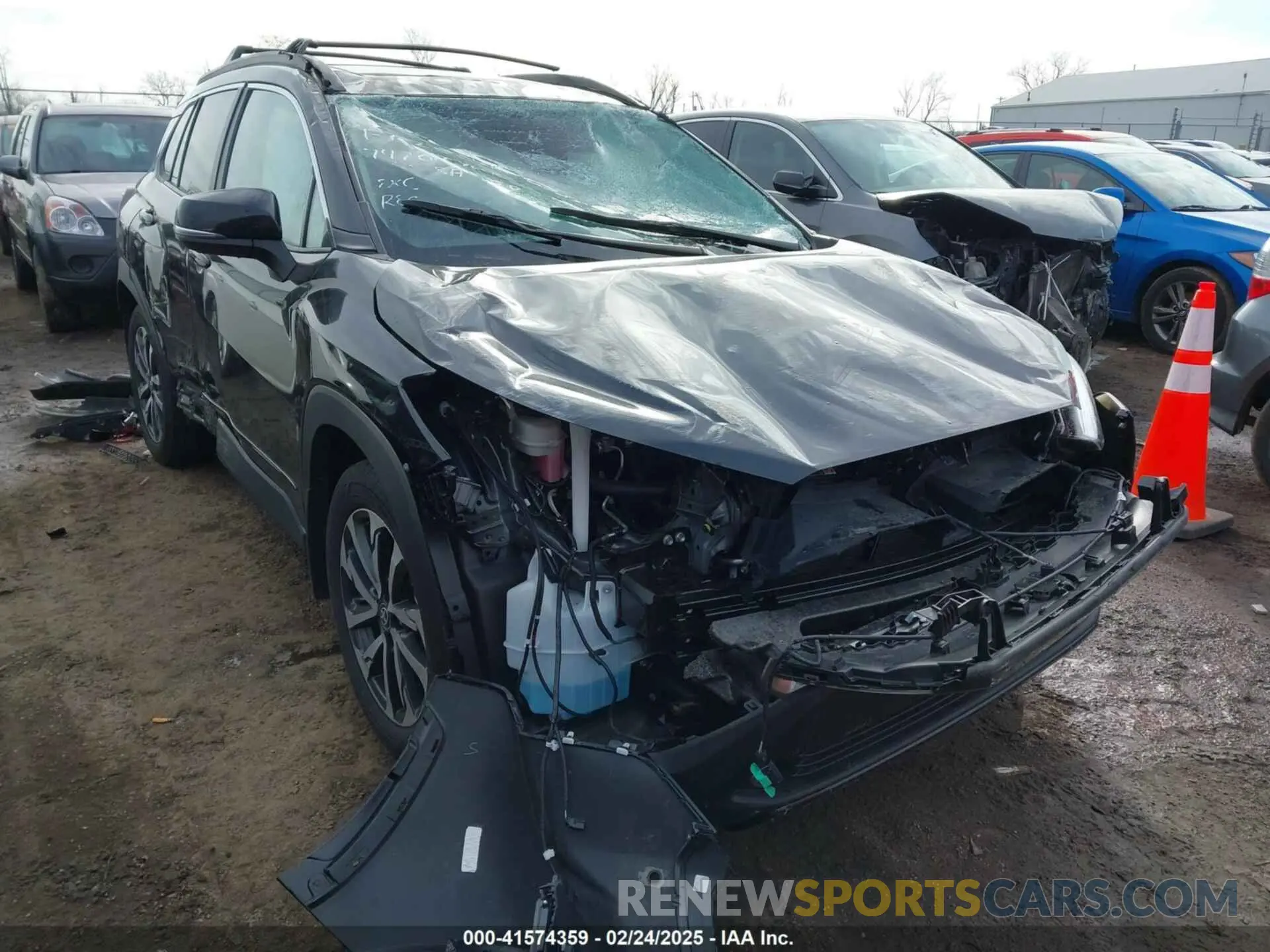 1 fotografías del automóvil dañado 7MUDAAAG5PV069831 TOYOTA COROLLA CROSS 2023