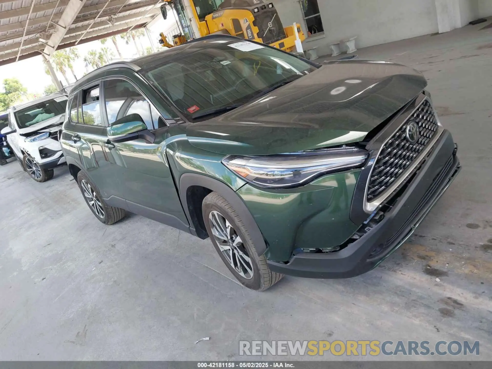 1 fotografías del automóvil dañado 7MUDAAAGXPV063698 TOYOTA COROLLA CROSS 2023