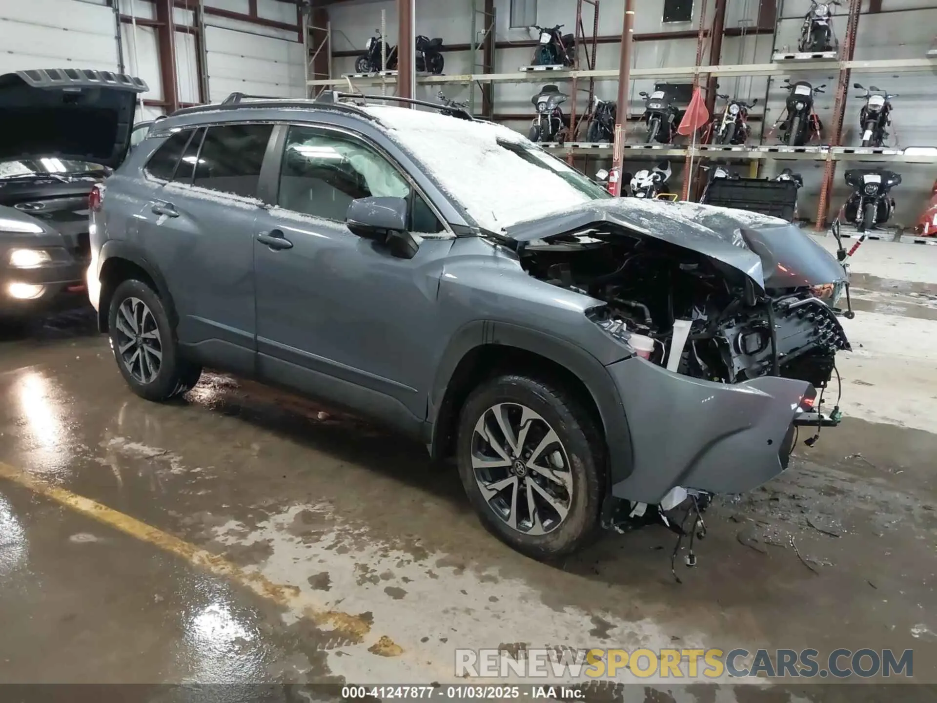 1 fotografías del automóvil dañado 7MUDAABG9PV078255 TOYOTA COROLLA CROSS 2023