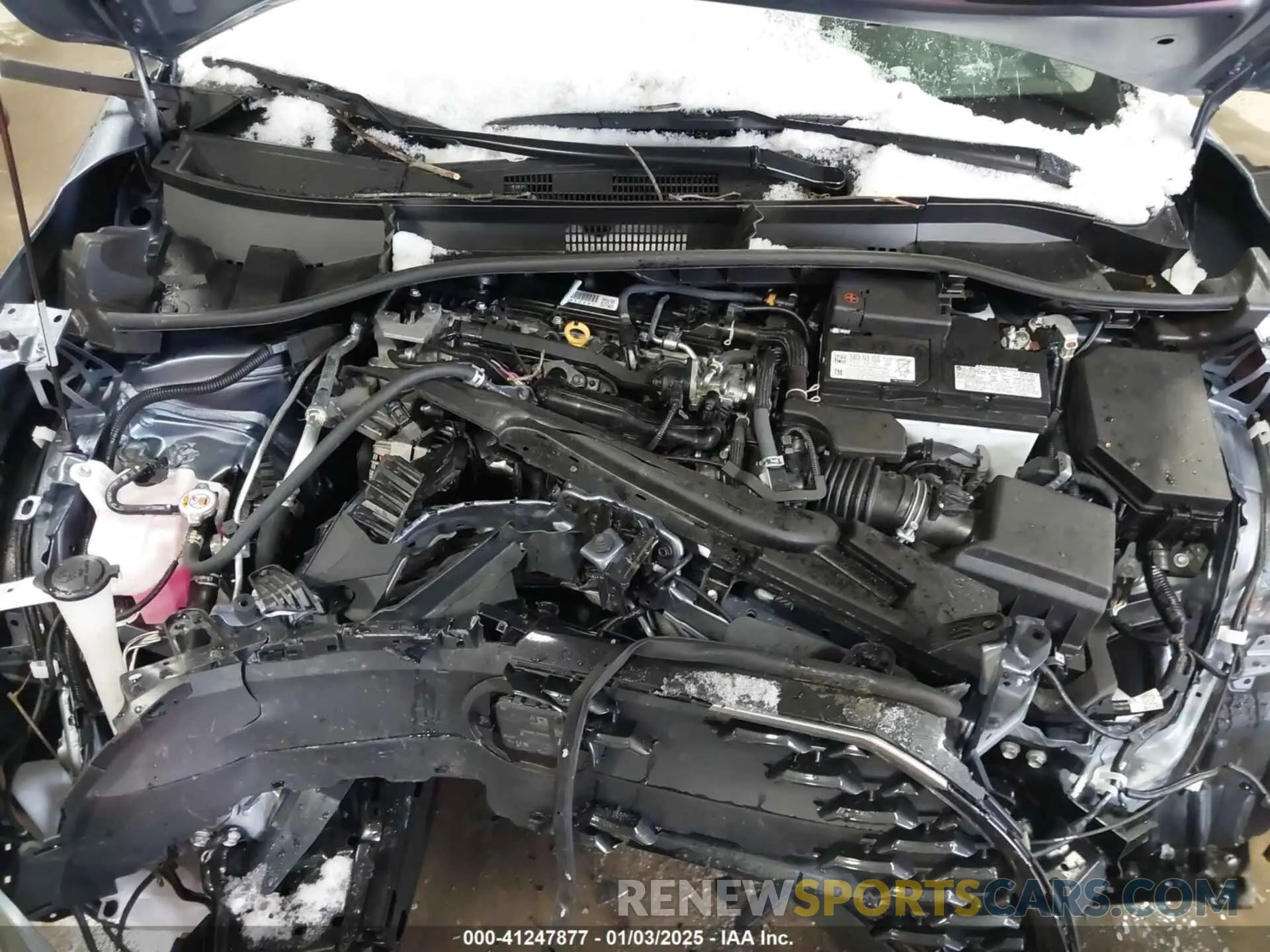 10 fotografías del automóvil dañado 7MUDAABG9PV078255 TOYOTA COROLLA CROSS 2023