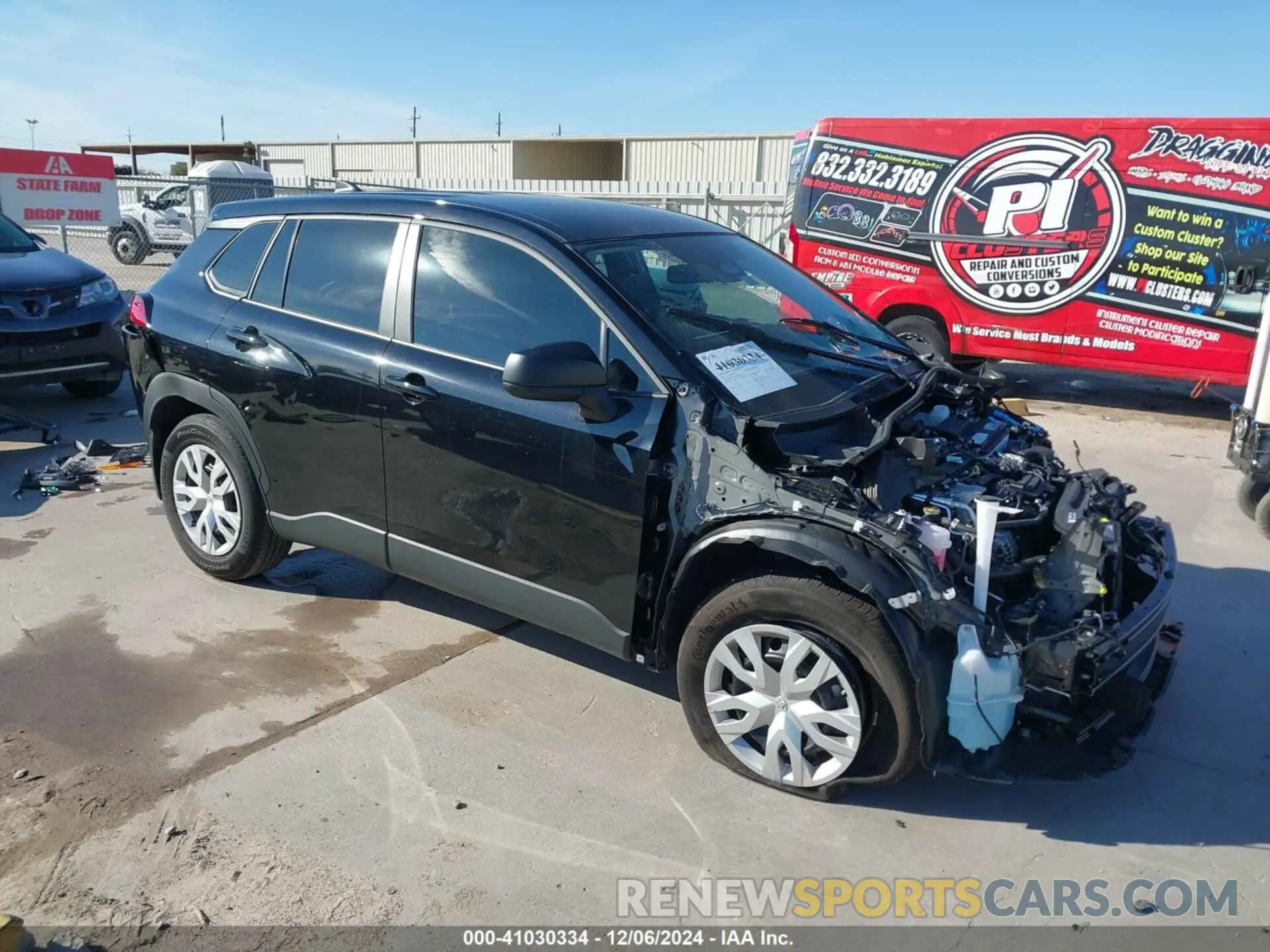 1 fotografías del automóvil dañado 7MUAAAAG3RV104291 TOYOTA COROLLA CROSS 2024