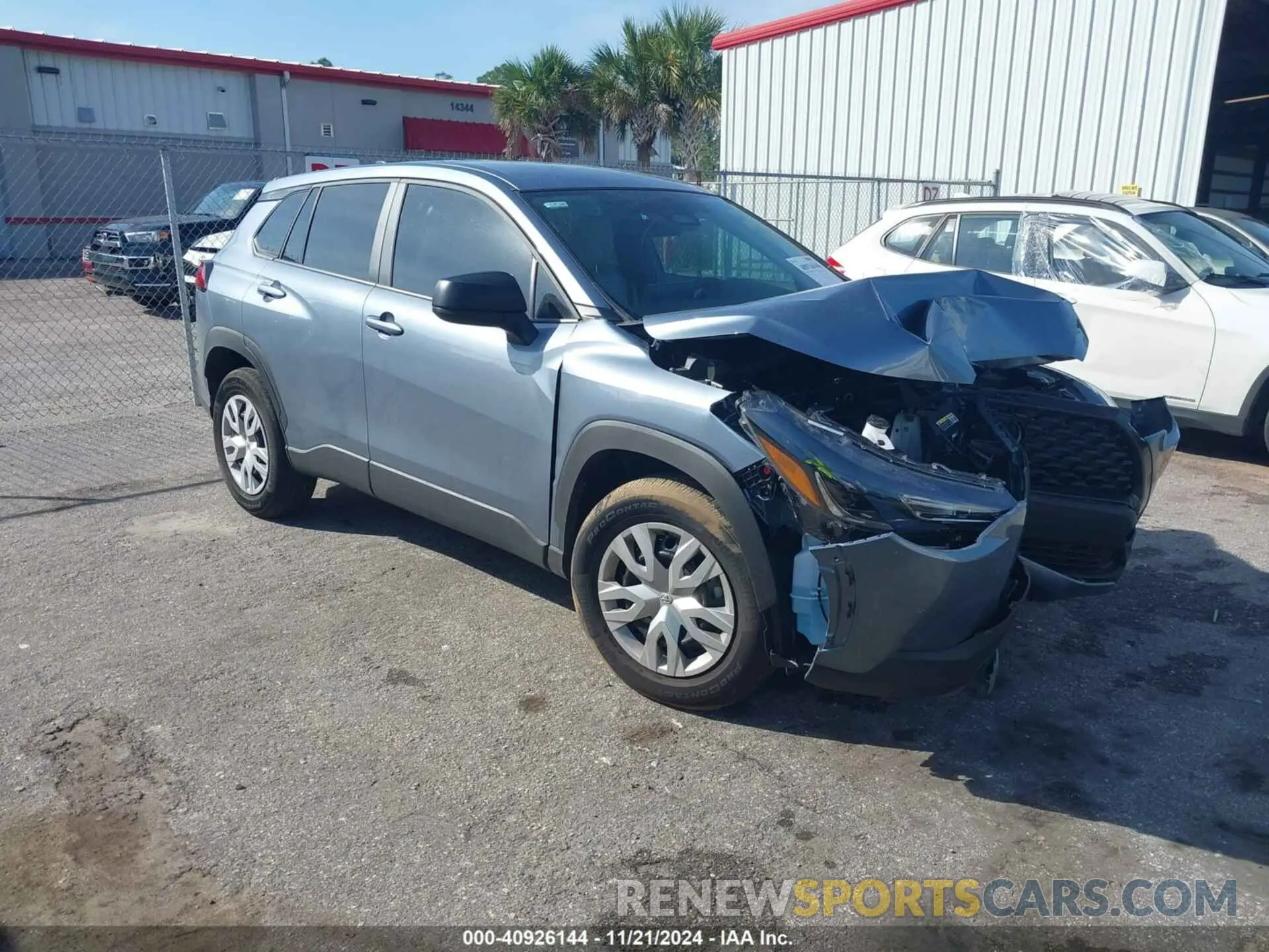 1 fotografías del automóvil dañado 7MUAAAAG9RV096181 TOYOTA COROLLA CROSS 2024