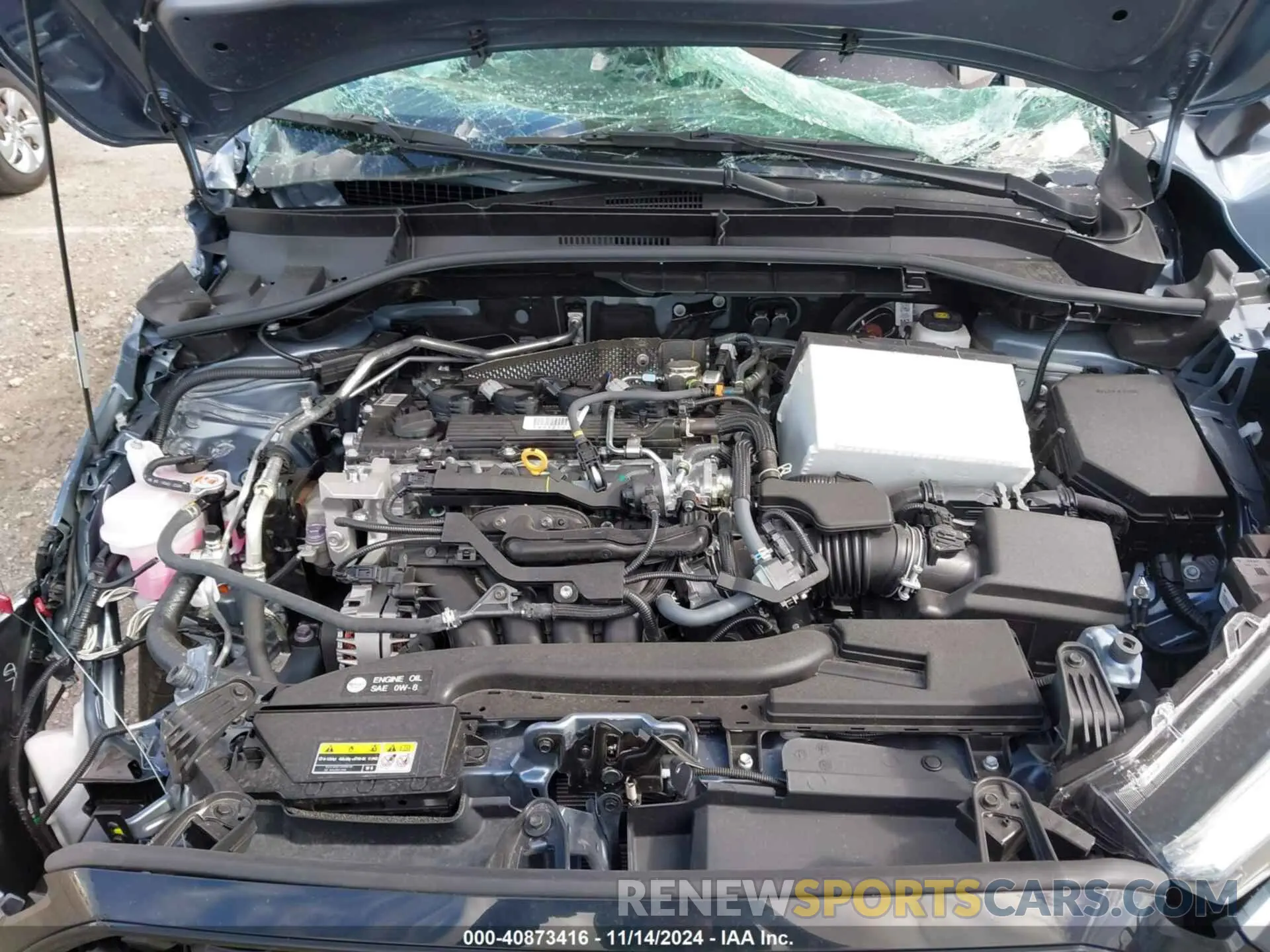 10 fotografías del automóvil dañado 7MUAAAAG9RV096682 TOYOTA COROLLA CROSS 2024