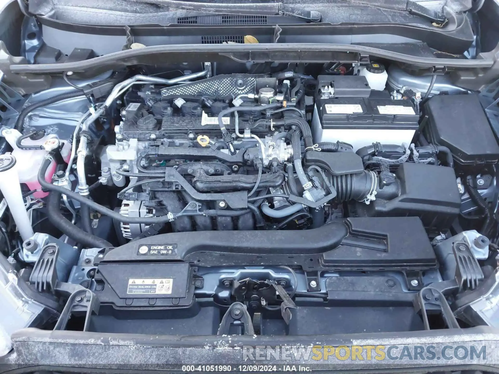 10 fotografías del automóvil dañado 7MUAAABG8RV103362 TOYOTA COROLLA CROSS 2024